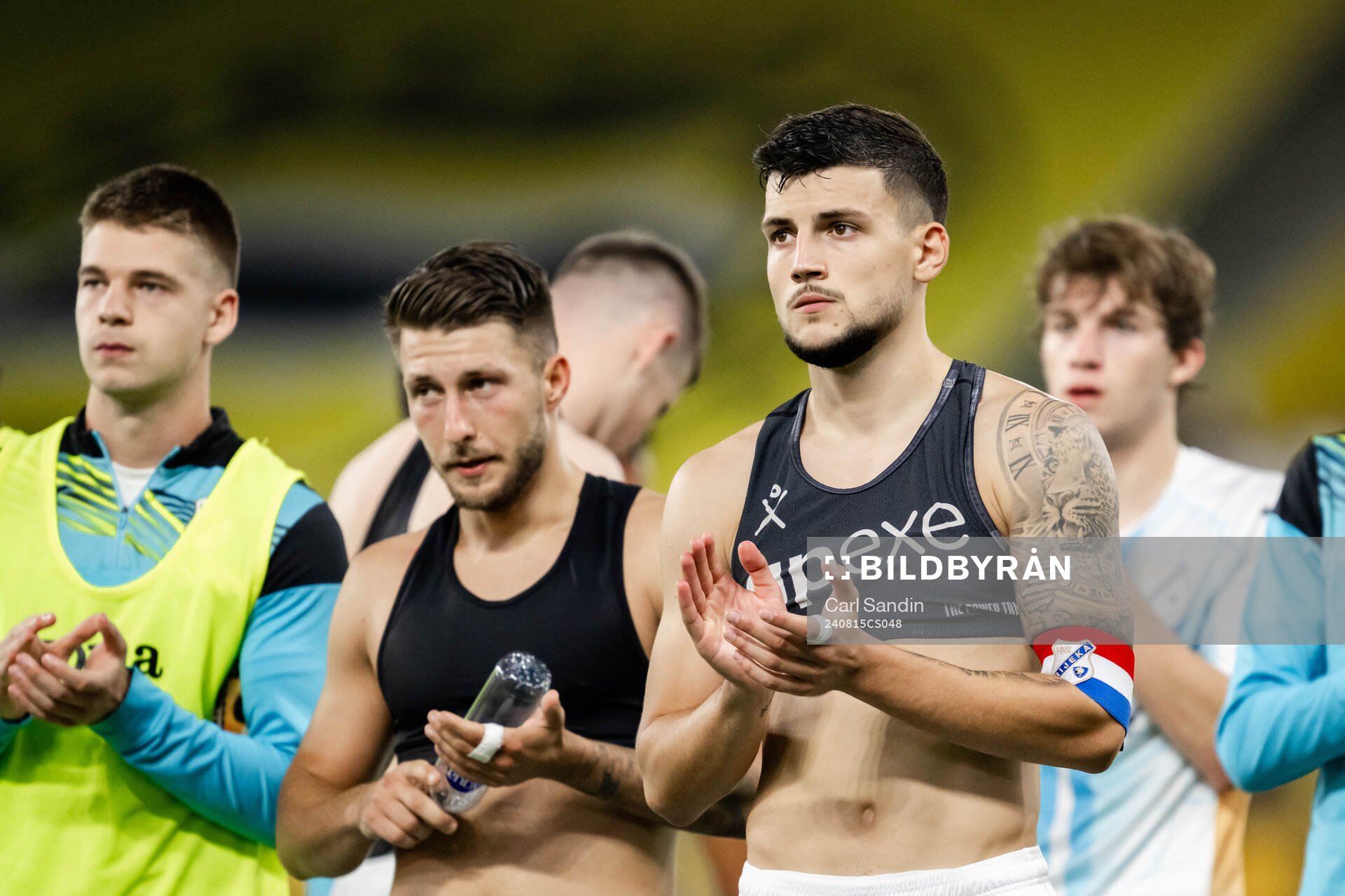 Niko Galesic of Rijeka looks dejected