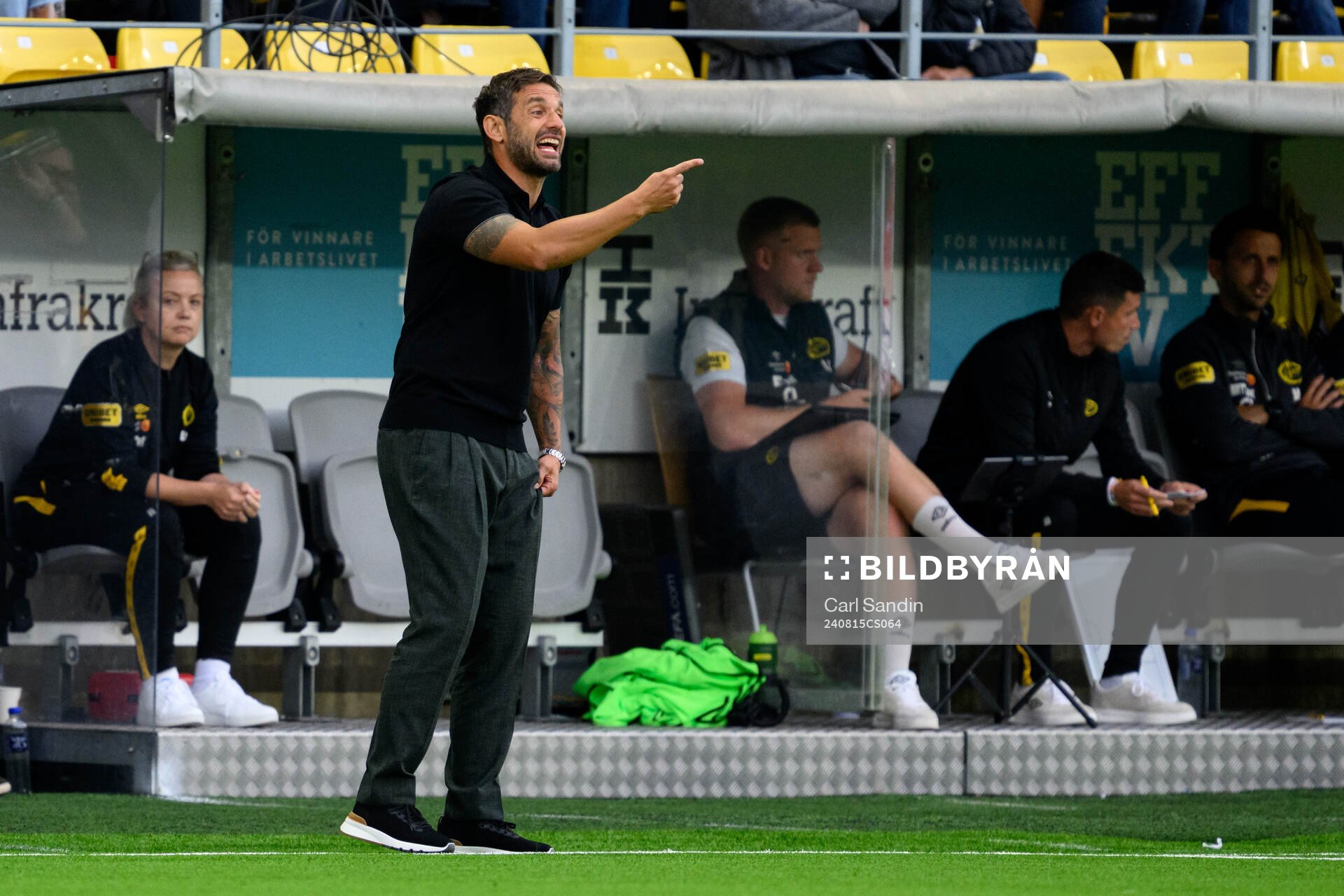 Coach Radomir Dalović of Rijeka