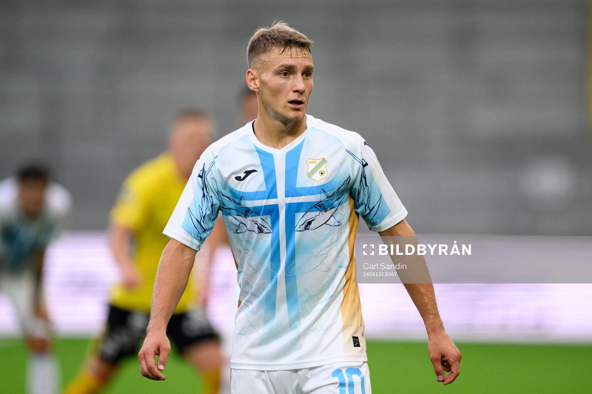 Toni Fruk of Rijeka during the UEFA Europa League qualification match between Elfsborg and Rijeka on August 15, 2024 in Borås.