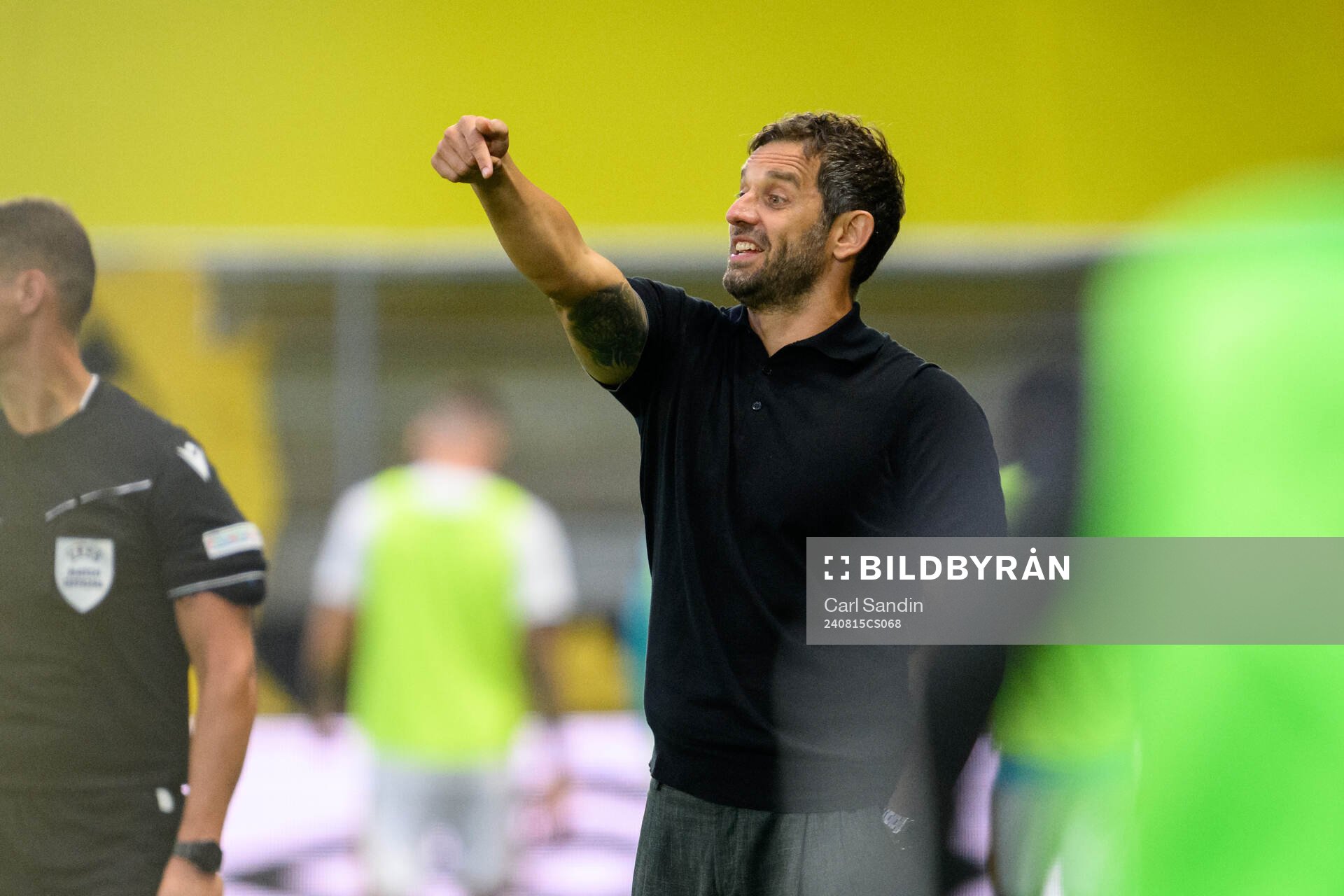 Coach Radomir Dalović of Rijeka