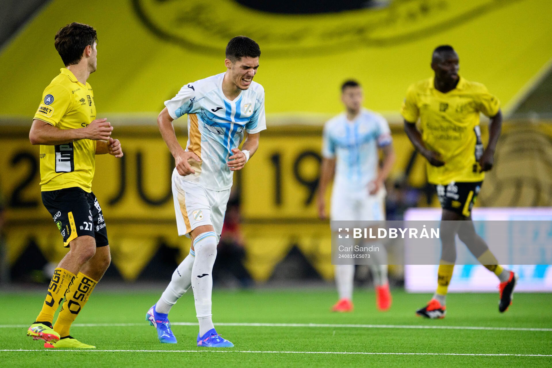 Niko Jankovic of Rijeka looks dejected