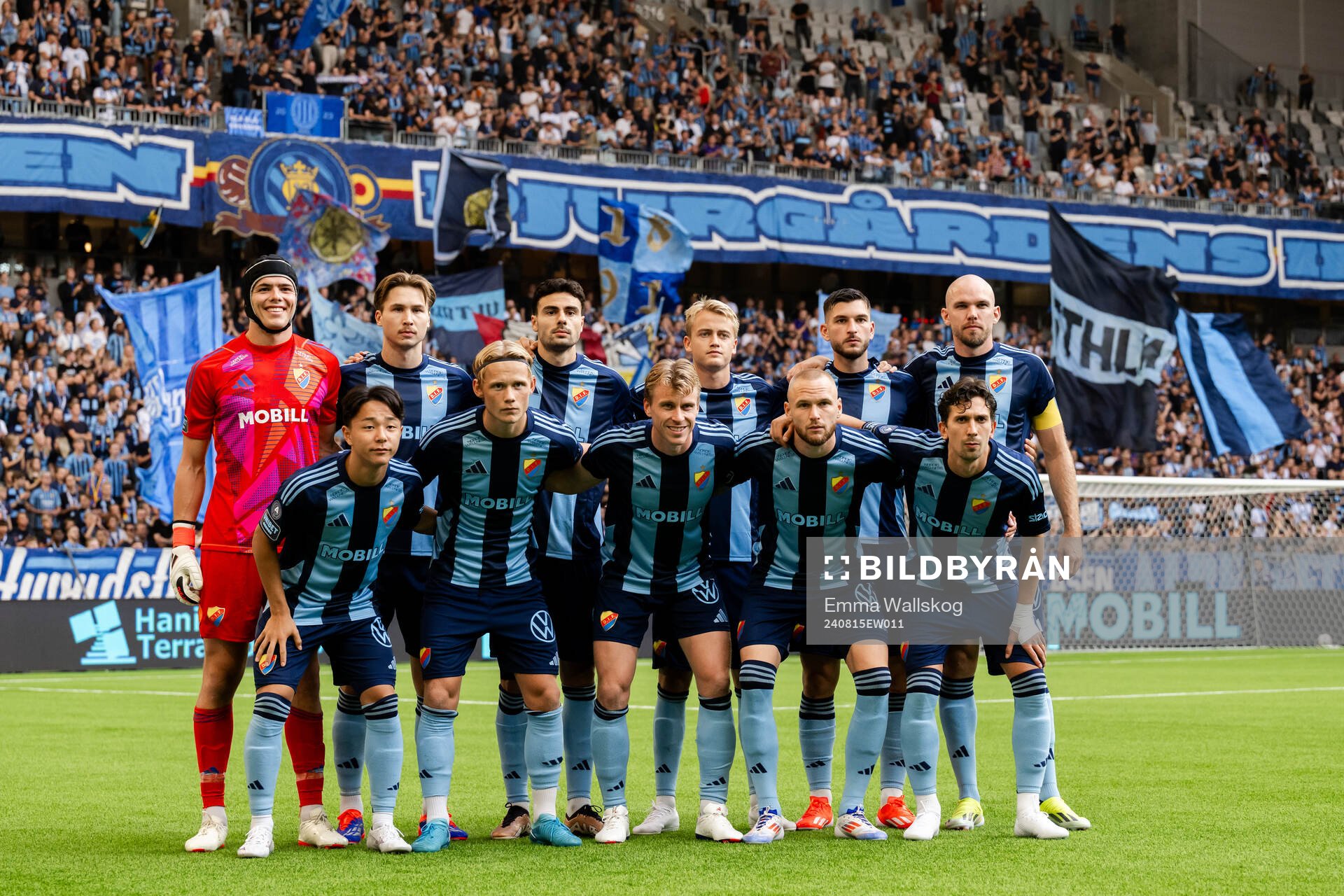 The starting eleven of Djurgården