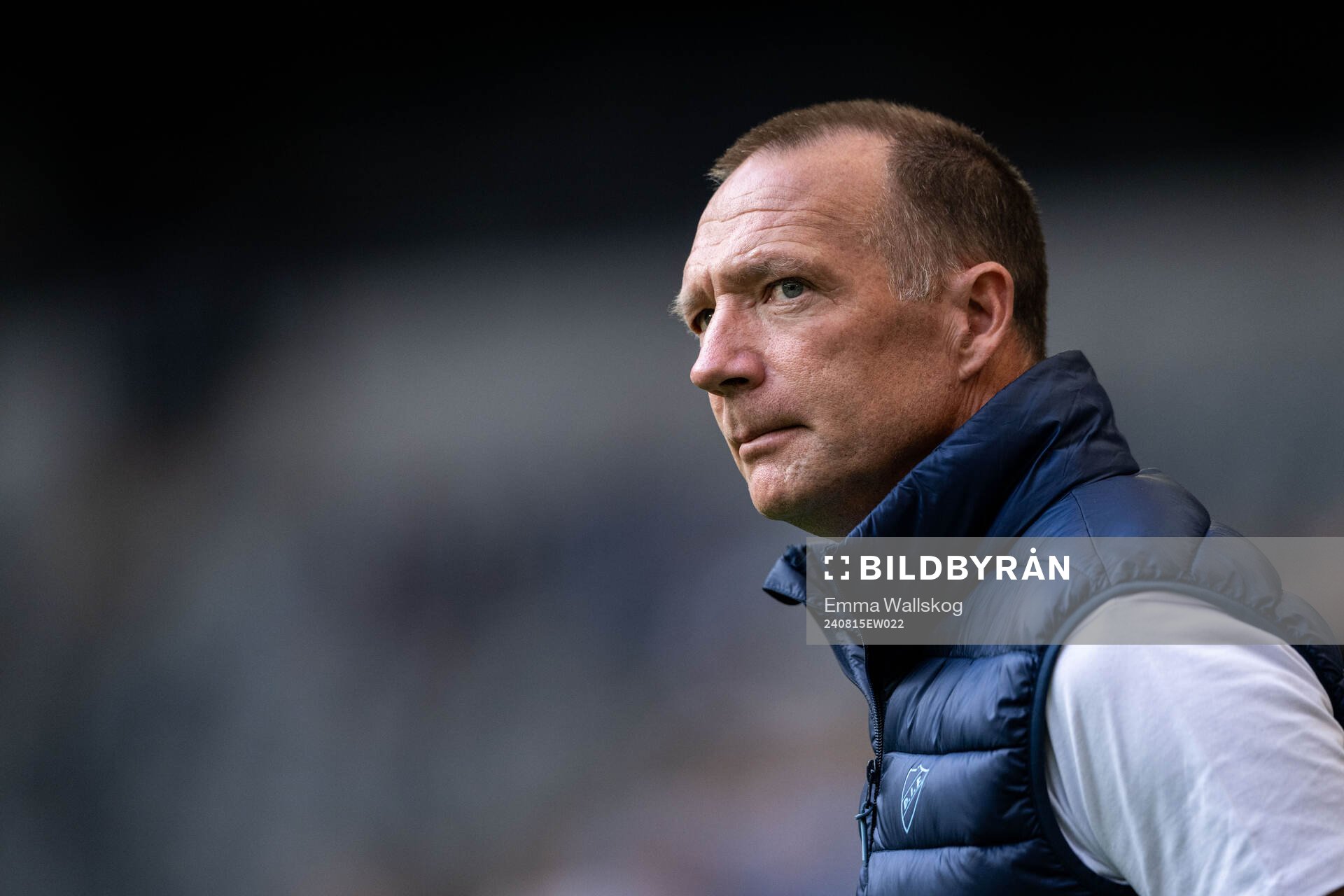 Head coach Kim Bergstrand of Djurgården