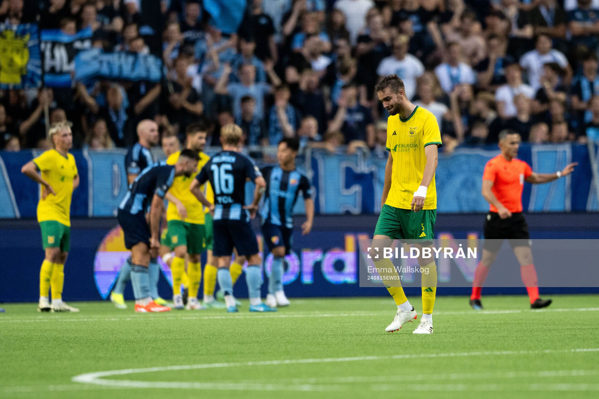 Juhani Pikkarainen of Ilves looks dejected