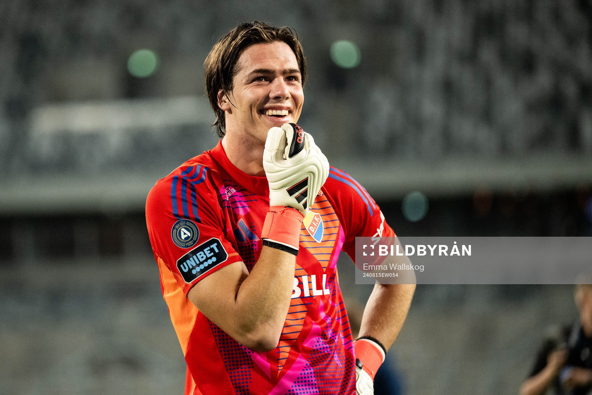 Goalkeeper Jacob Zetterström of Djurgården