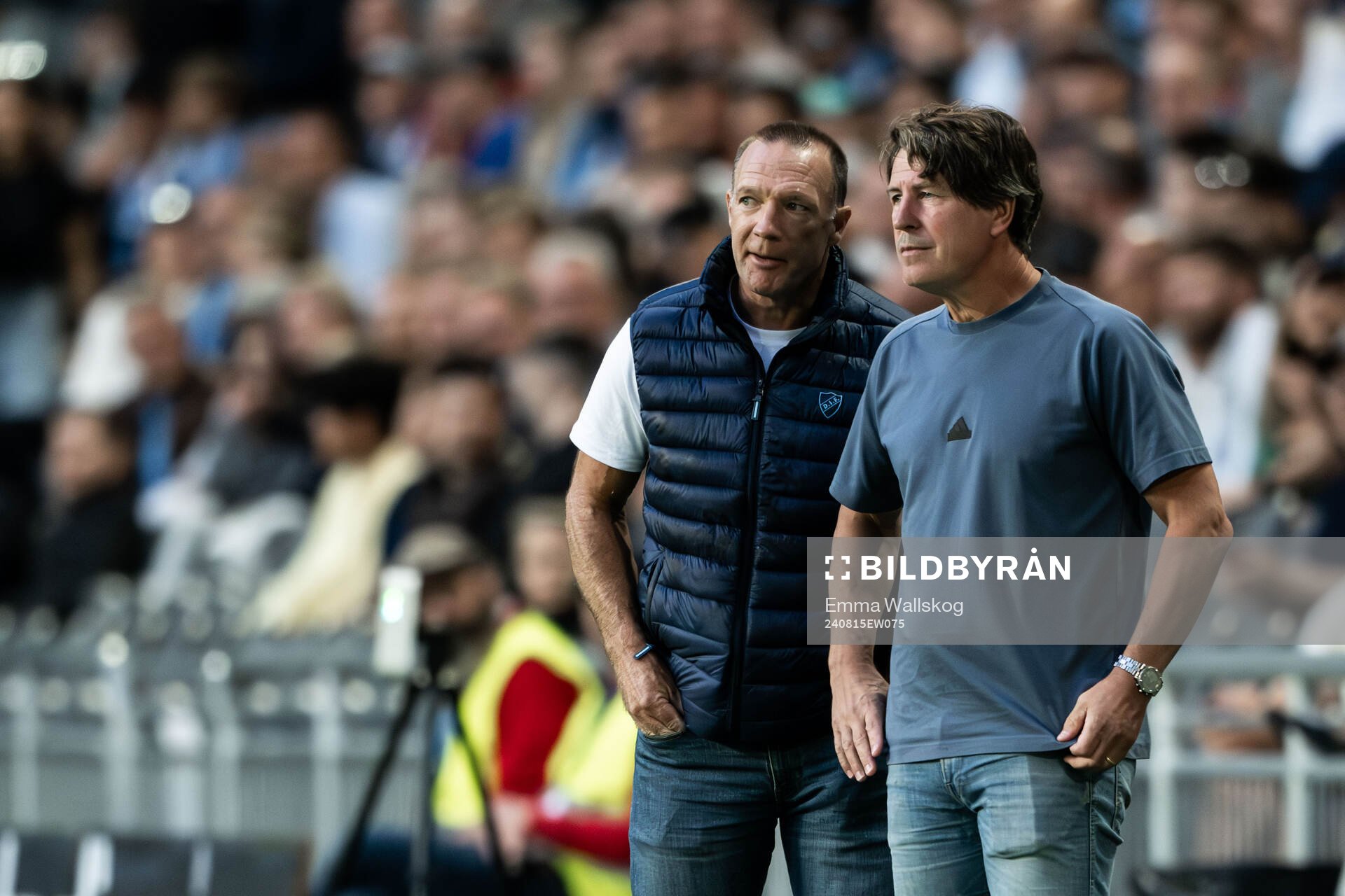 Head coach Kim Bergstrand and head coach Thomas Lagerlöf
