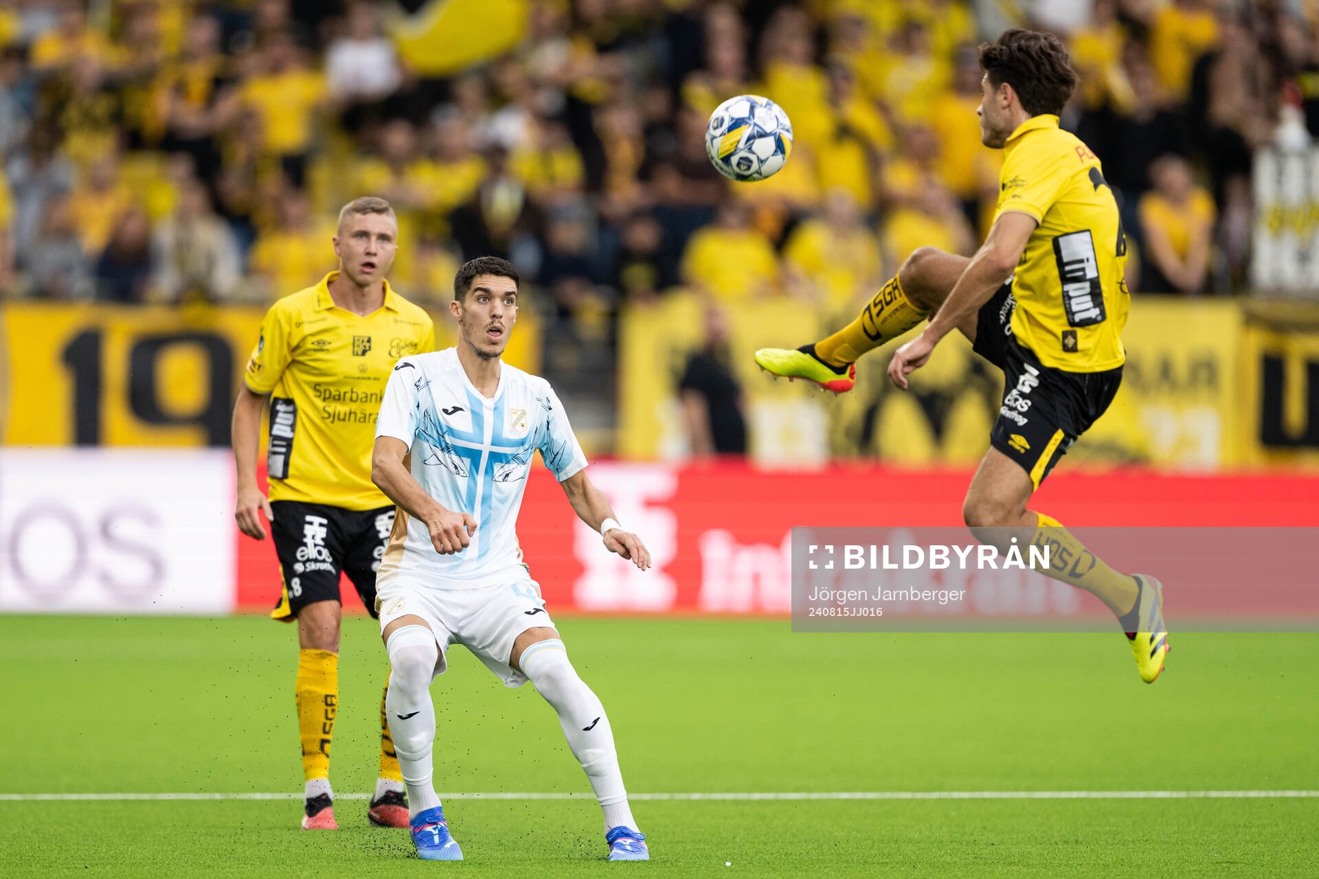 Sebastian Holmen of Elfsborg and Niko Jankovic of Rijeka