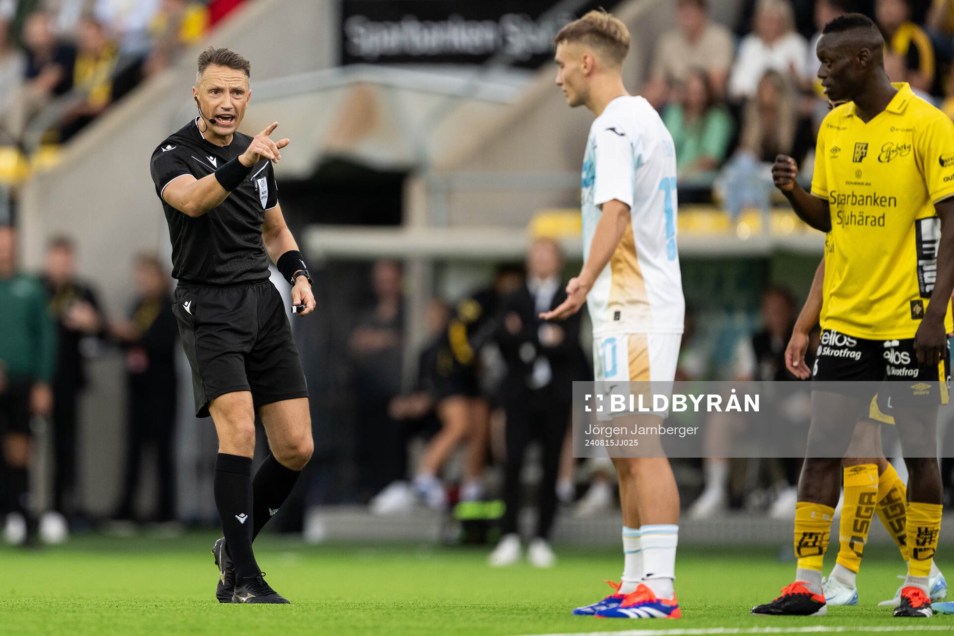 Referee Andris Treimanis
