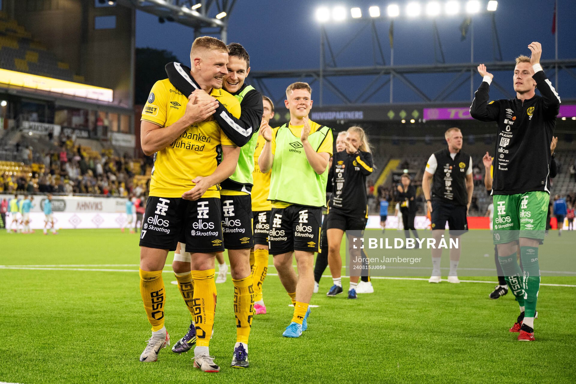 Per Frick and Jens Jakob Dyhr Thomasen of Elfsborg