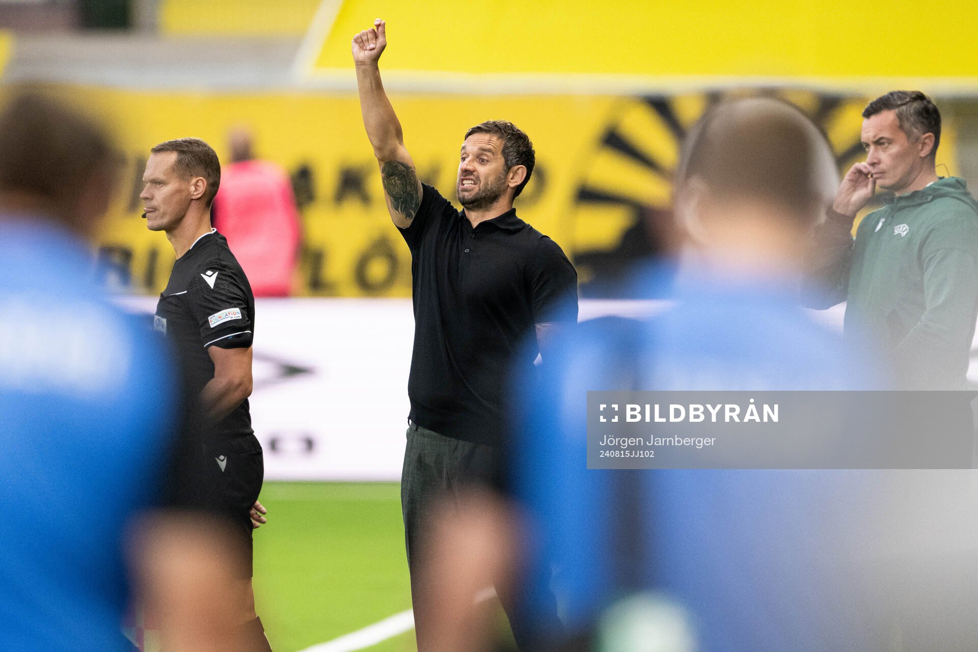 Head coach Radomir Dalović of Rijeka