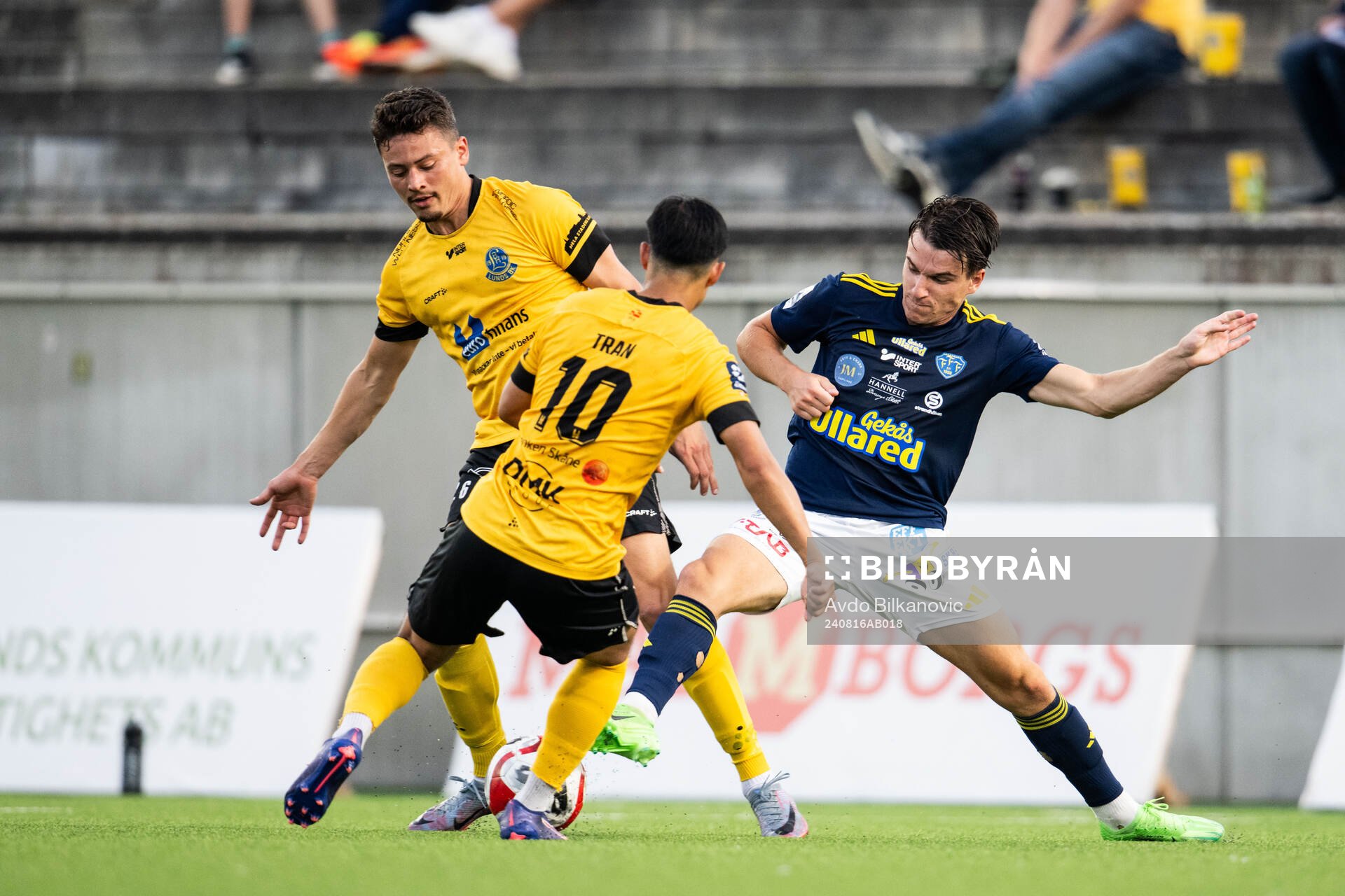 Falkenbergs FFs Oskar Lindberg mot Lund BKs William