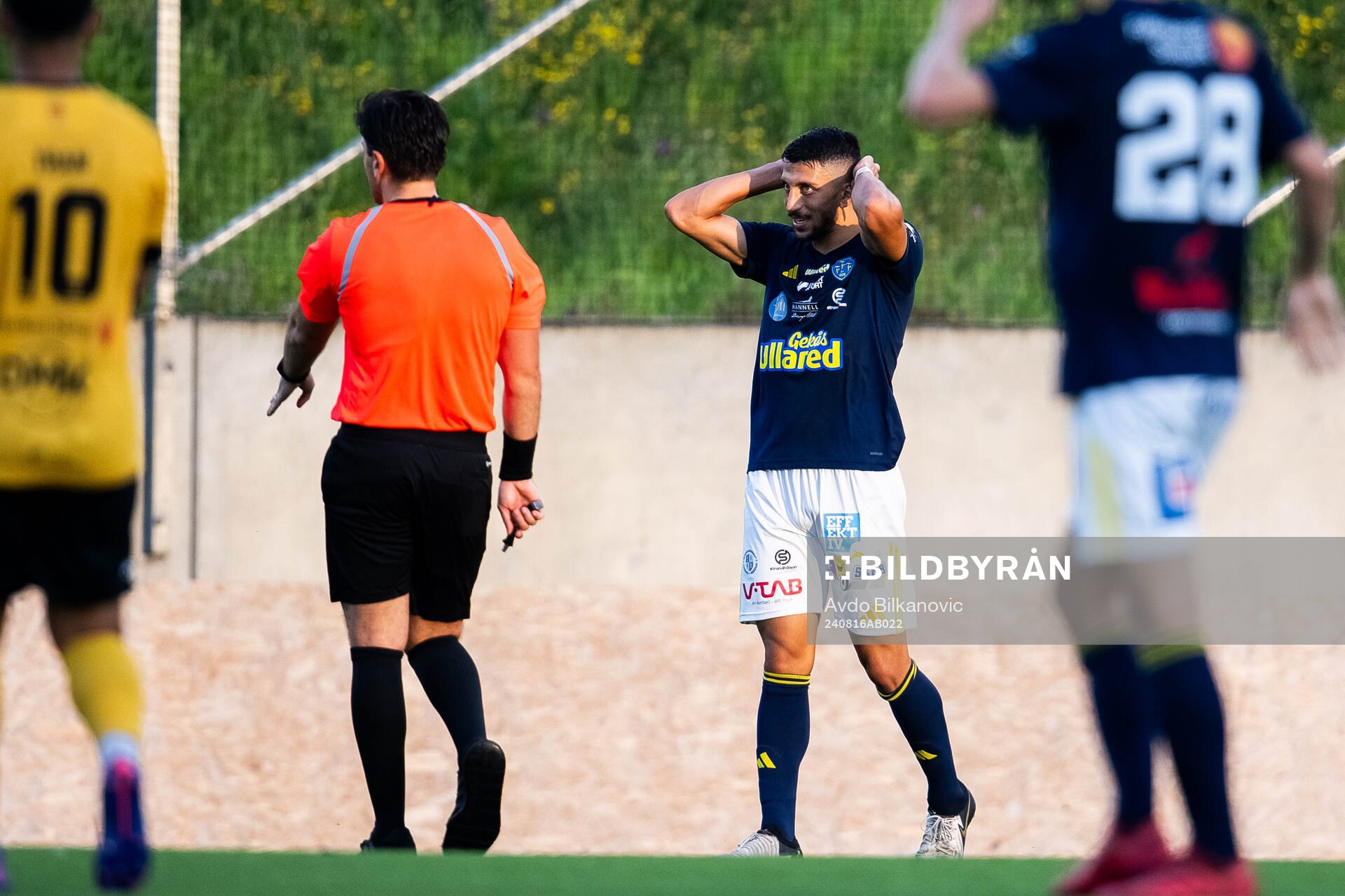 Falkenbergs FFs Leonardo Farah Shahin deppar