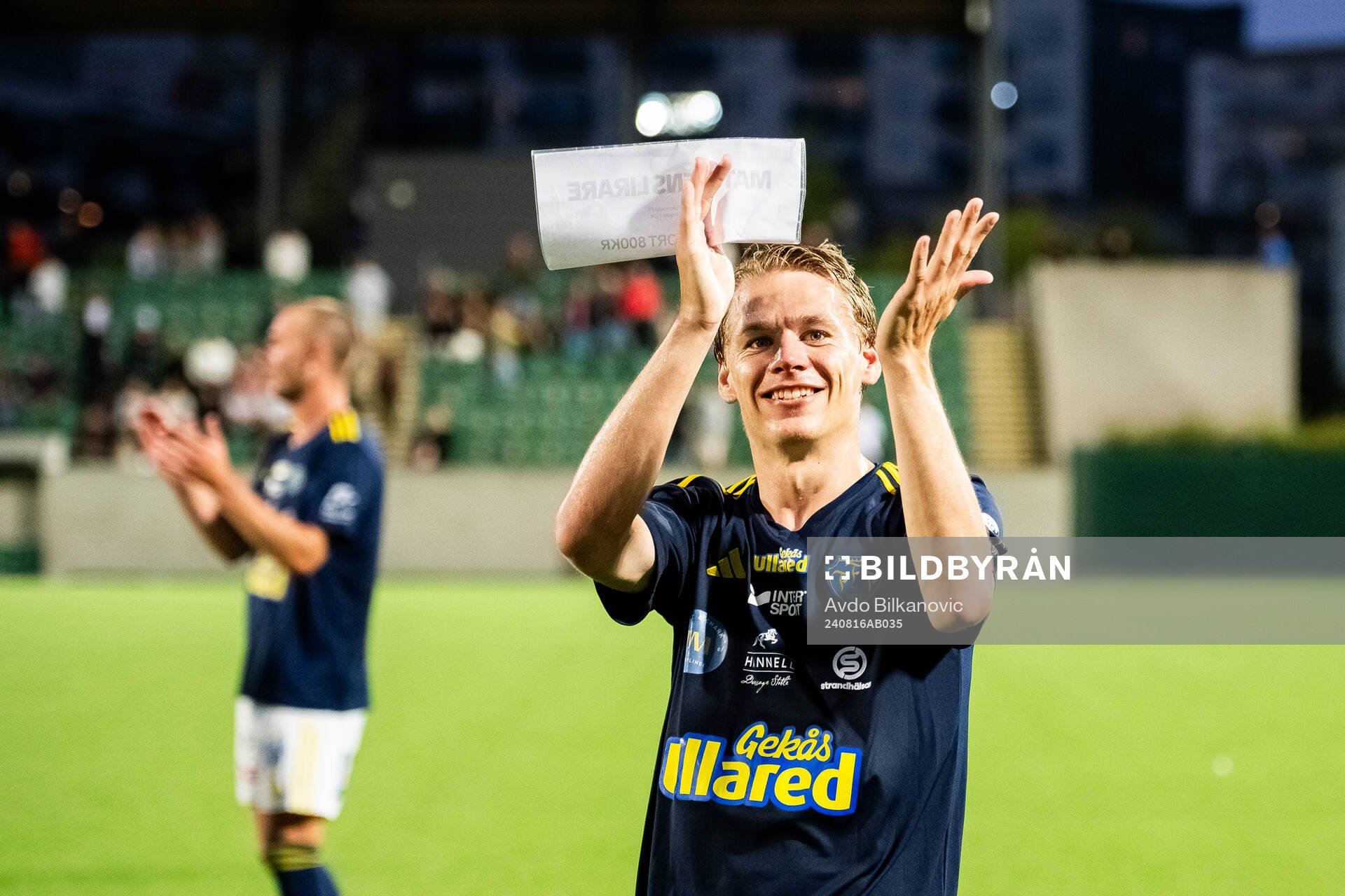 Falkenbergs FFs Melker Nilsson jublar