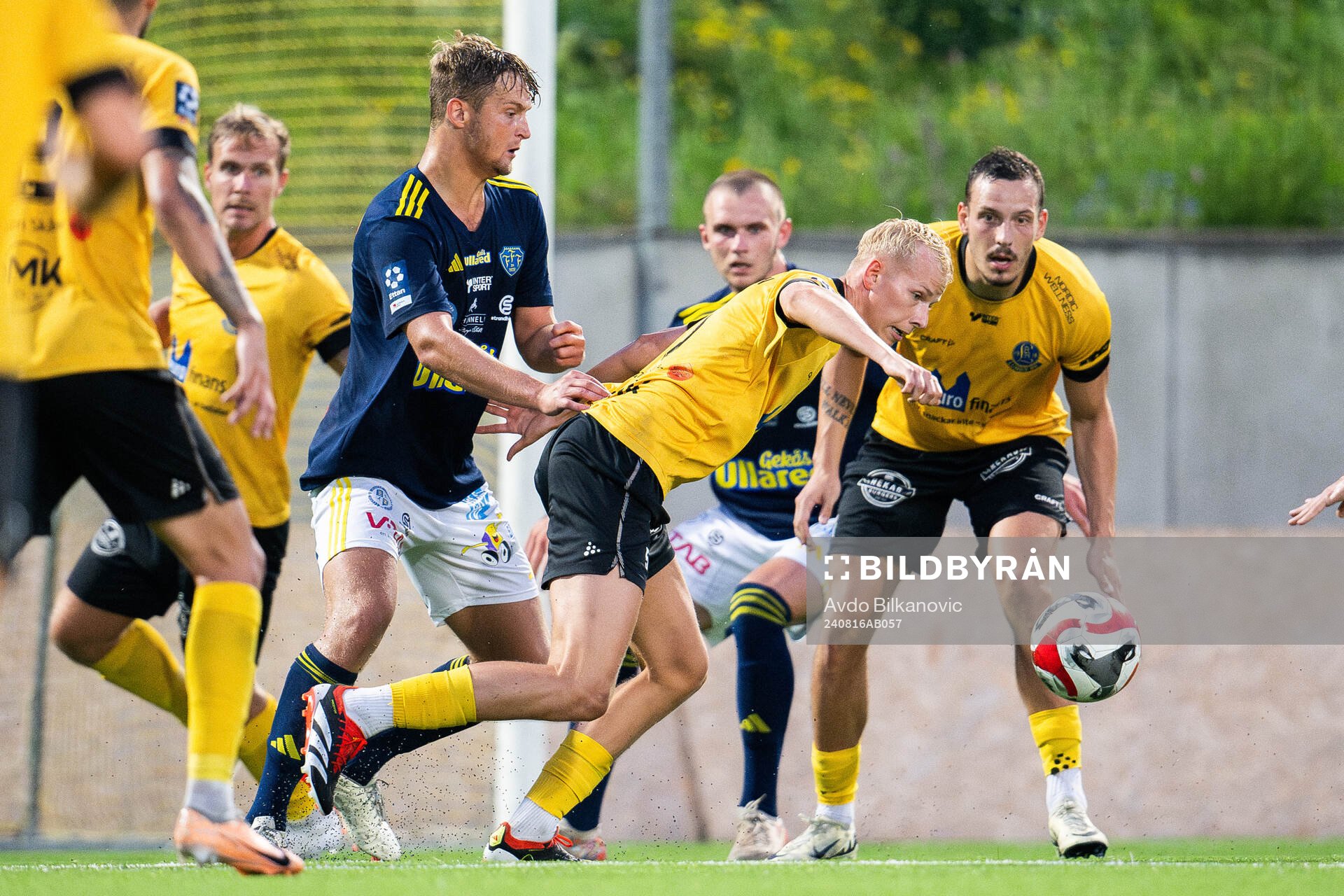 Lund BKs Jakob Andersson och Falkenbergs FFs Noel Hansson