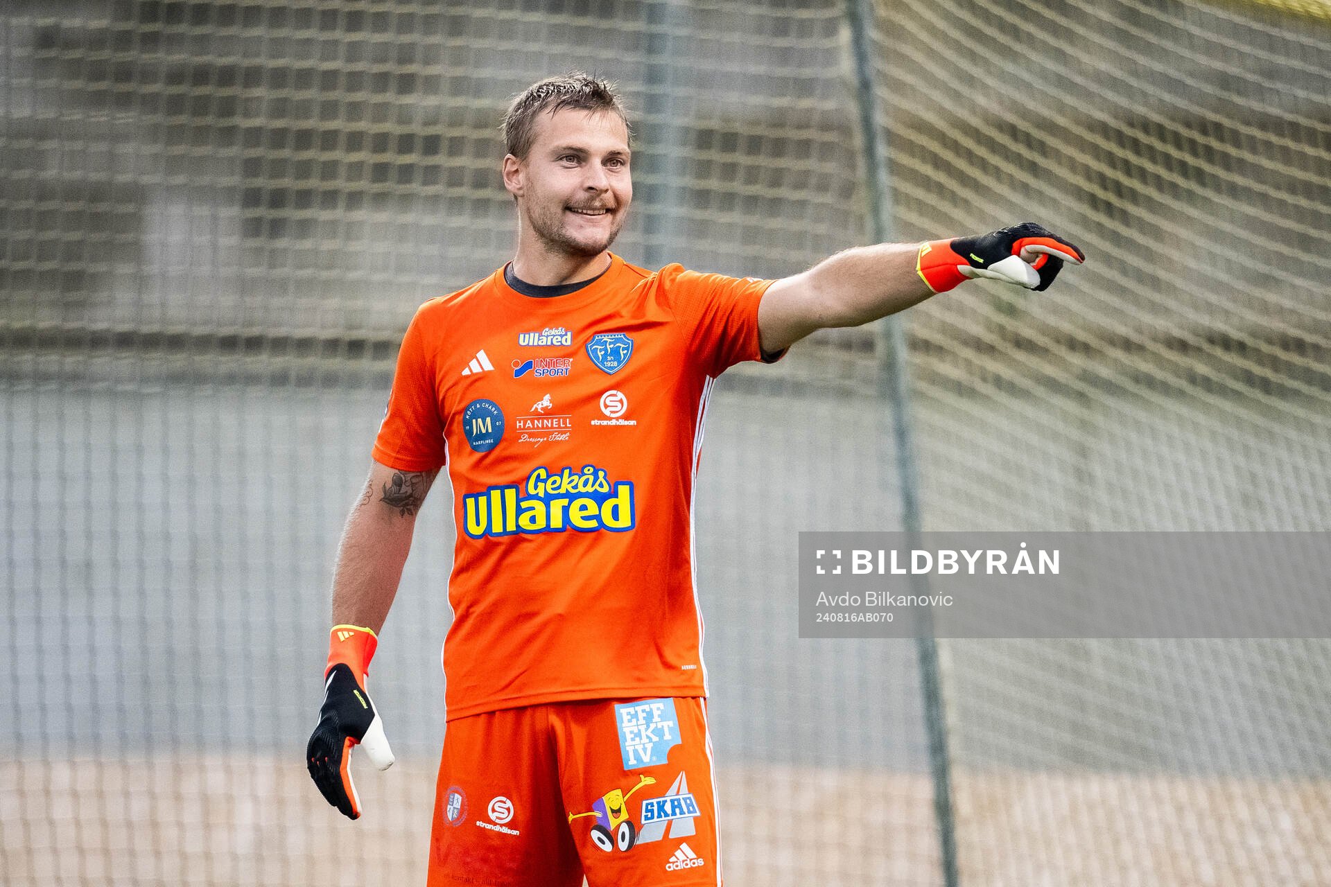 Falkenbergs FFs målvakt Anton Andersson