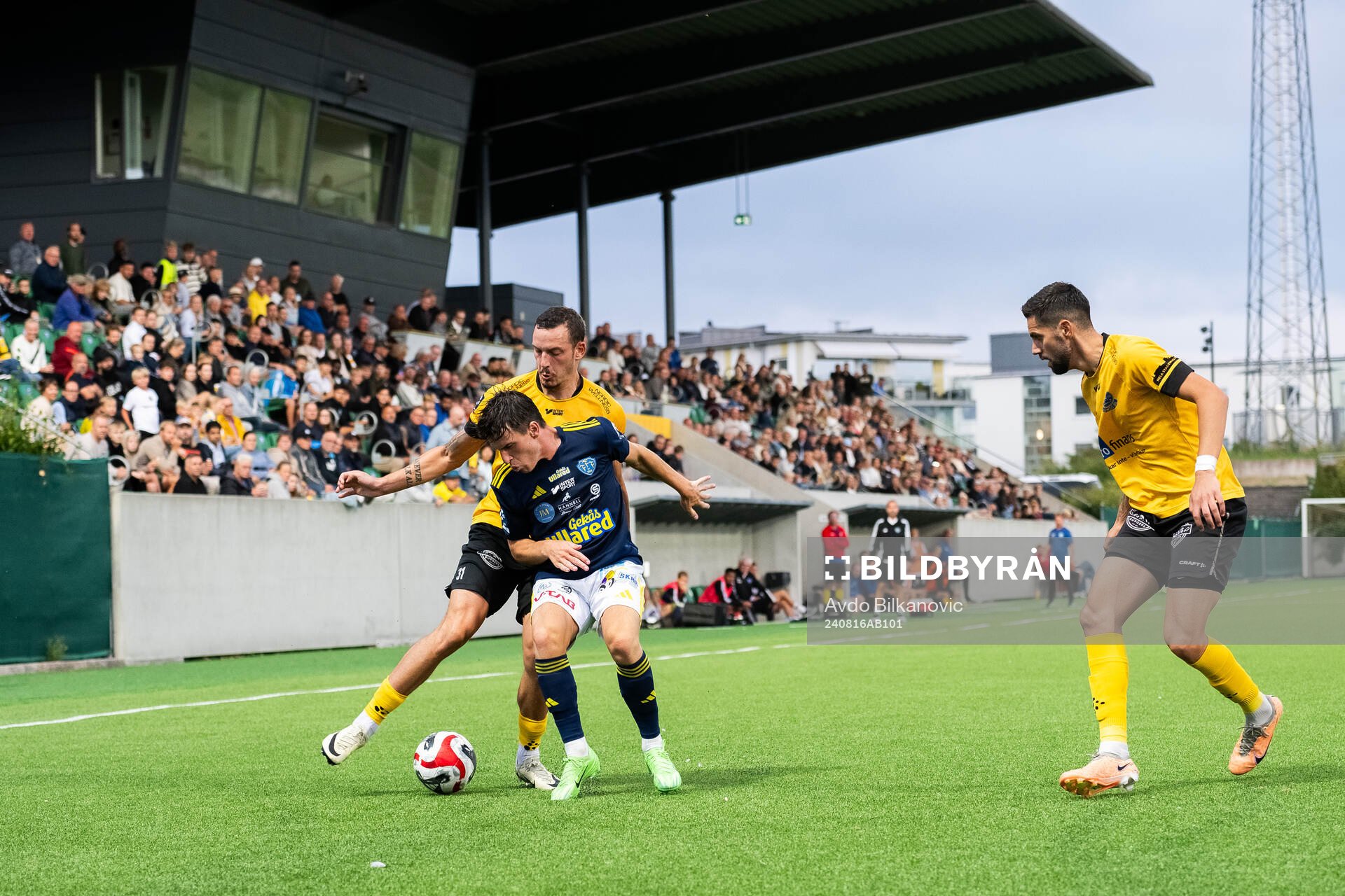 Lund BKs Viktor Ekblom och Falkenbergs FFs Oskar Lindberg