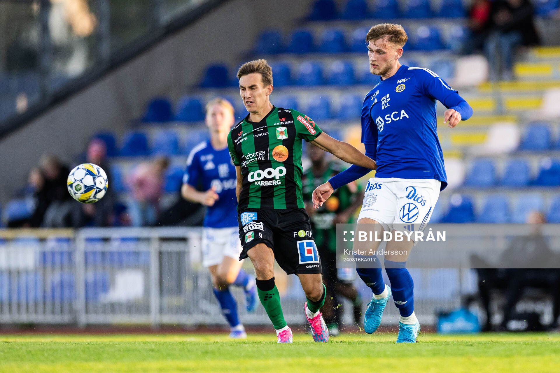 Varbergs Anton Kurochkin och GIF Sundsvalls Ludvig Svanberg