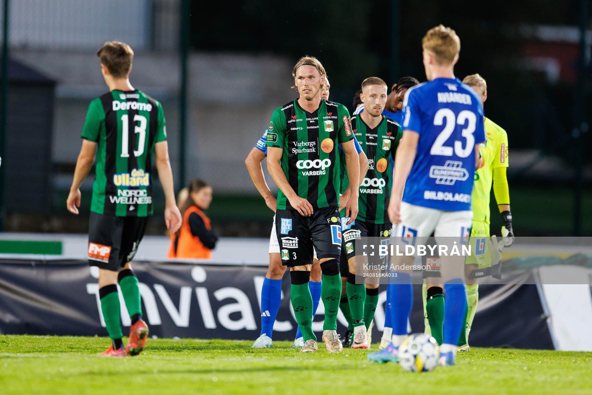 Varbergs Hampus Zackrisson jublar