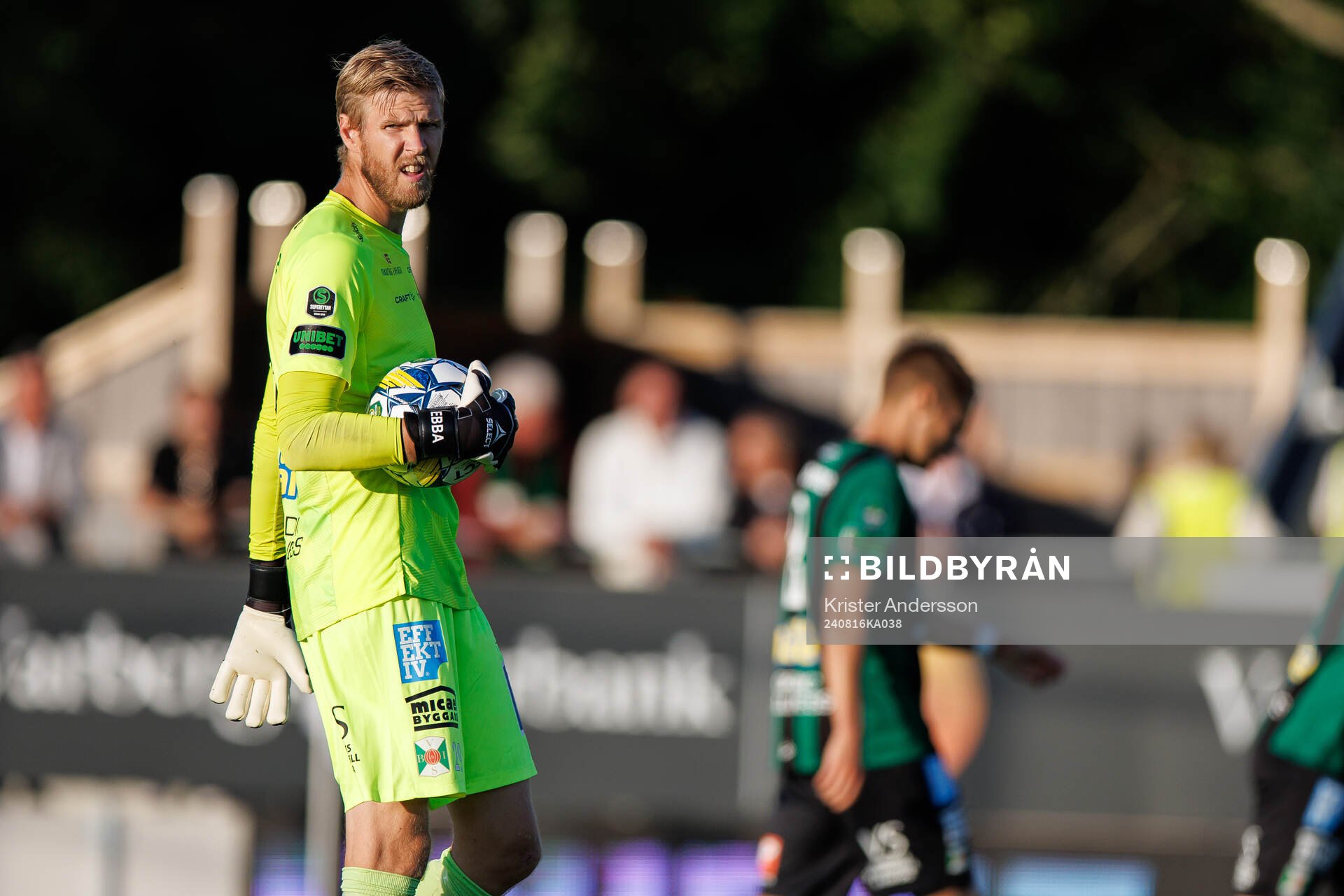 Varbergs målvakt Fredrik Andersson