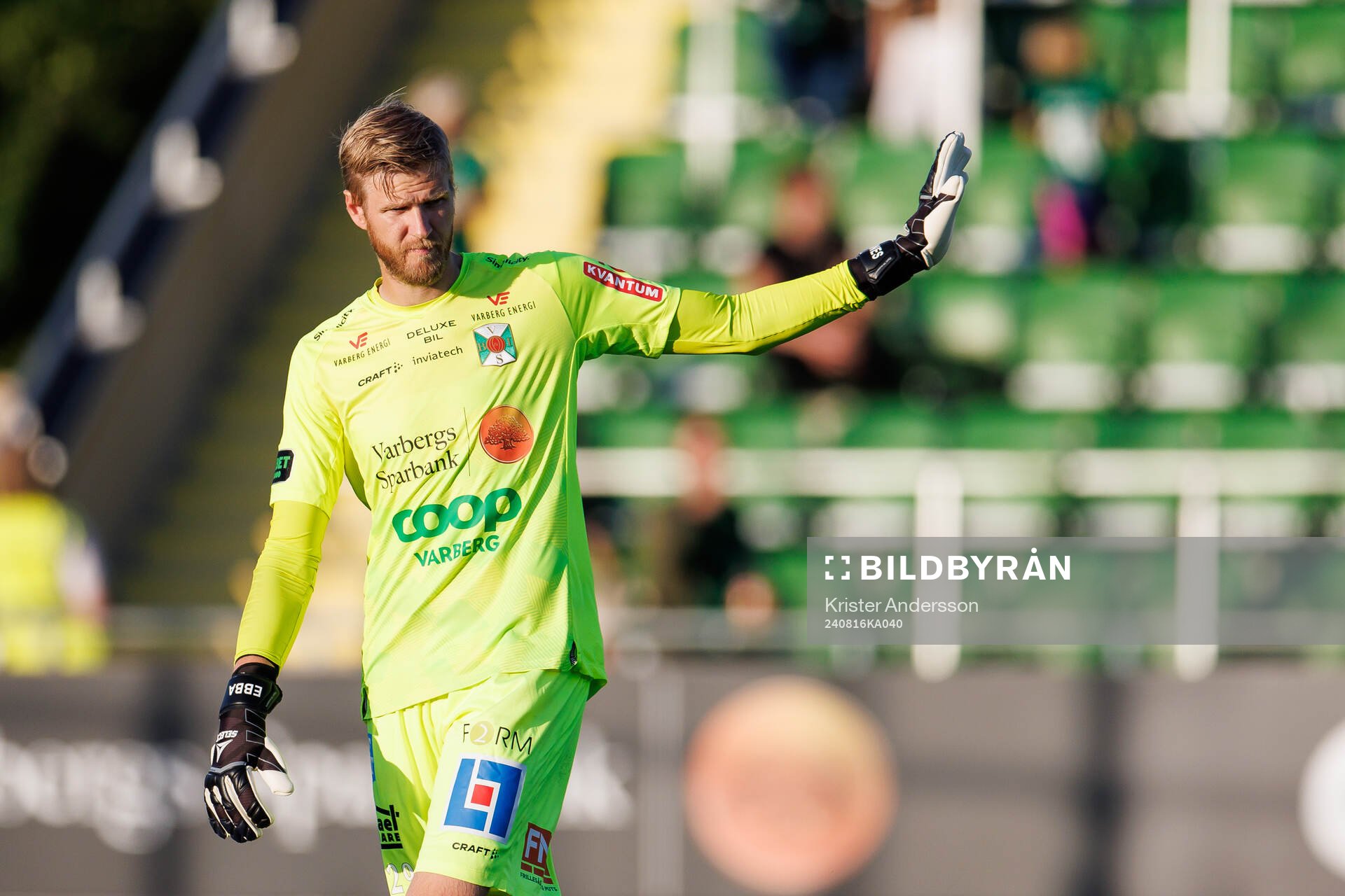 Varbergs målvakt Fredrik Andersson