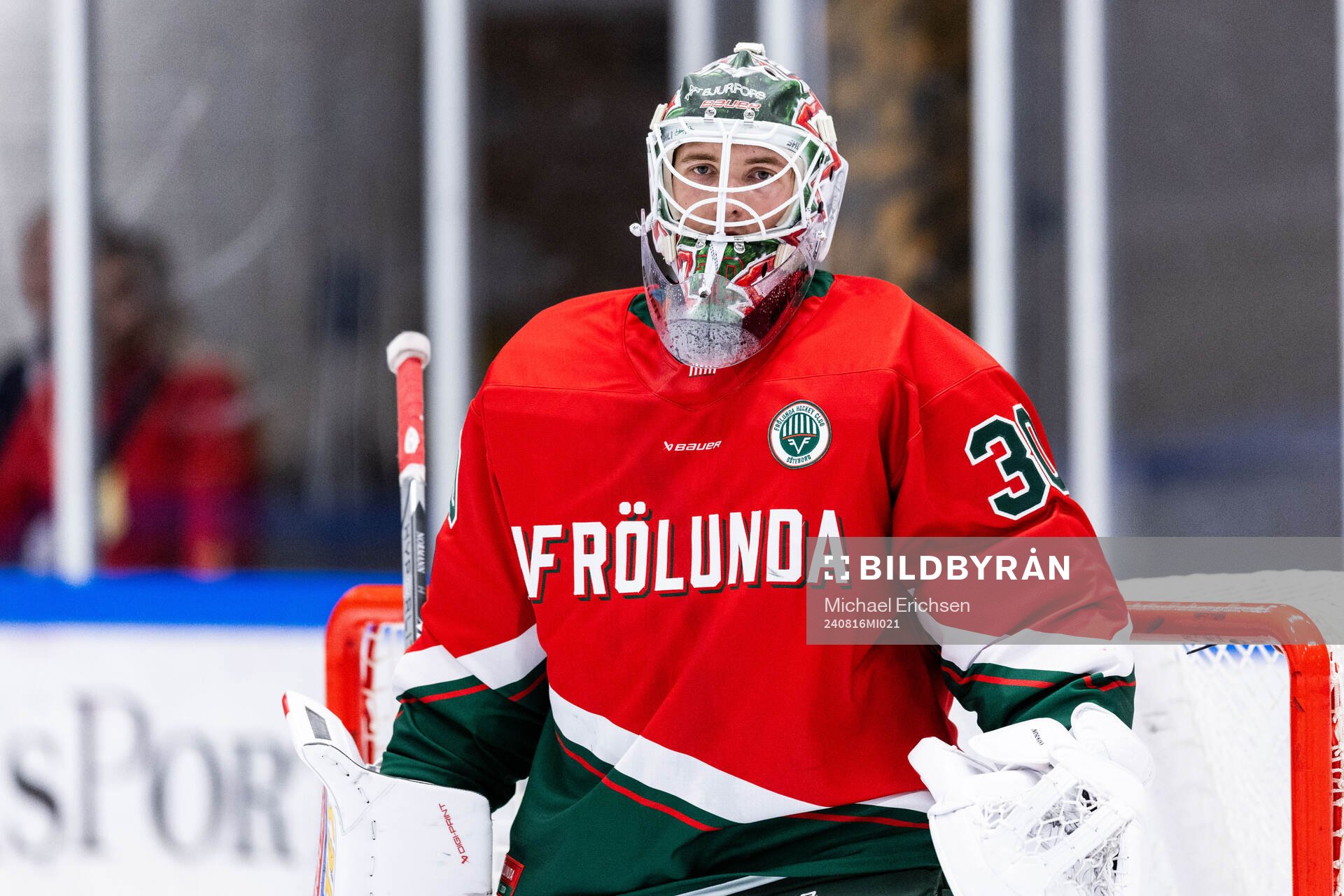 Frölundas målvakt Tobias Normann
