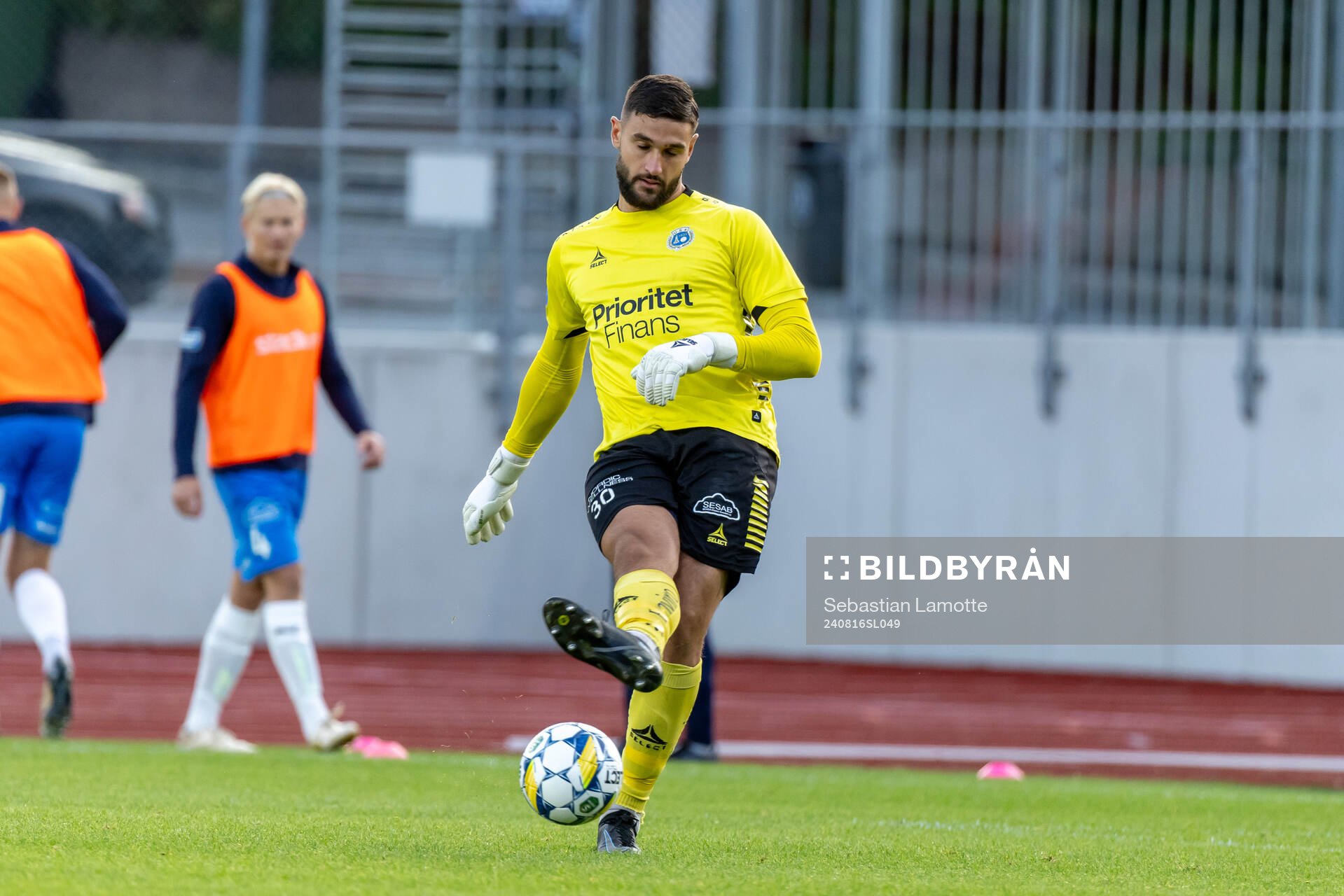 Utsiktens målvakt Elias Hadaya
