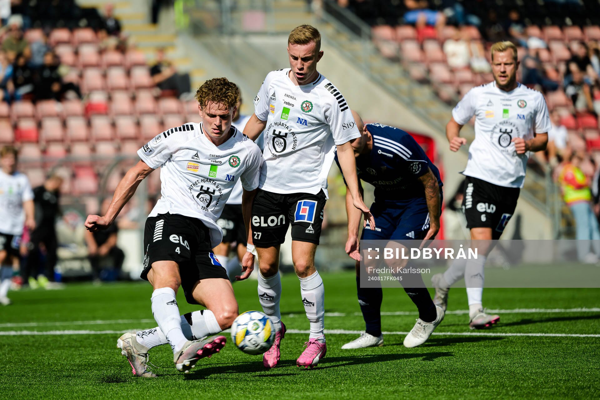Örebros Erik McCue och Valgeir Valgeirsson