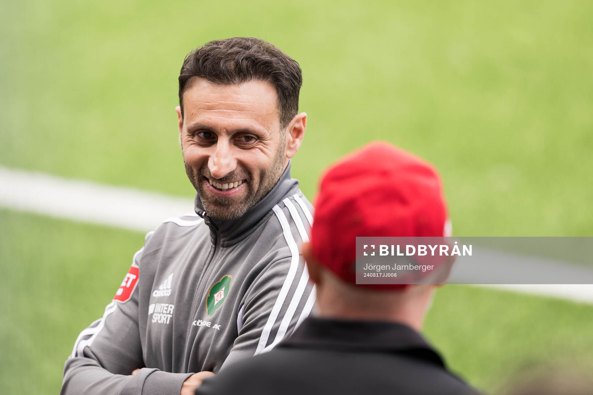 Skövde AIKs tränare Charbel Abraham