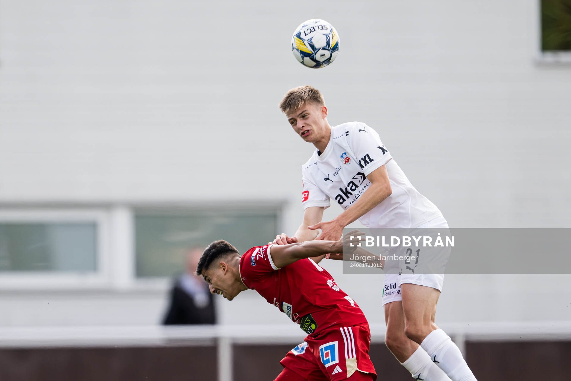 Skövde AIKs Marcus Mikhail och Helsingborgs Adrian