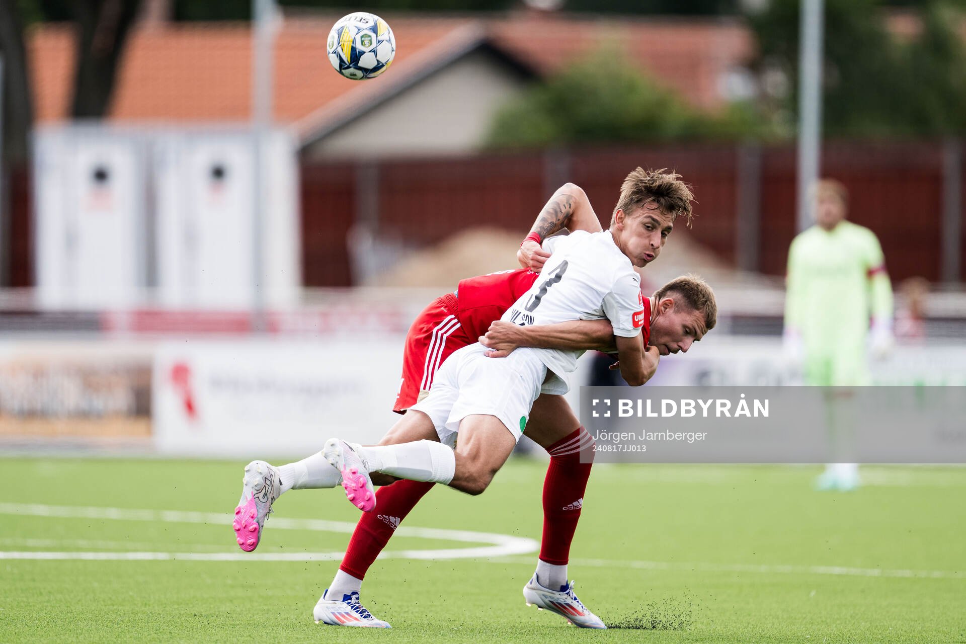 Helsingborgs Wilhelm Nilsson och Skövde AIKs Stefan