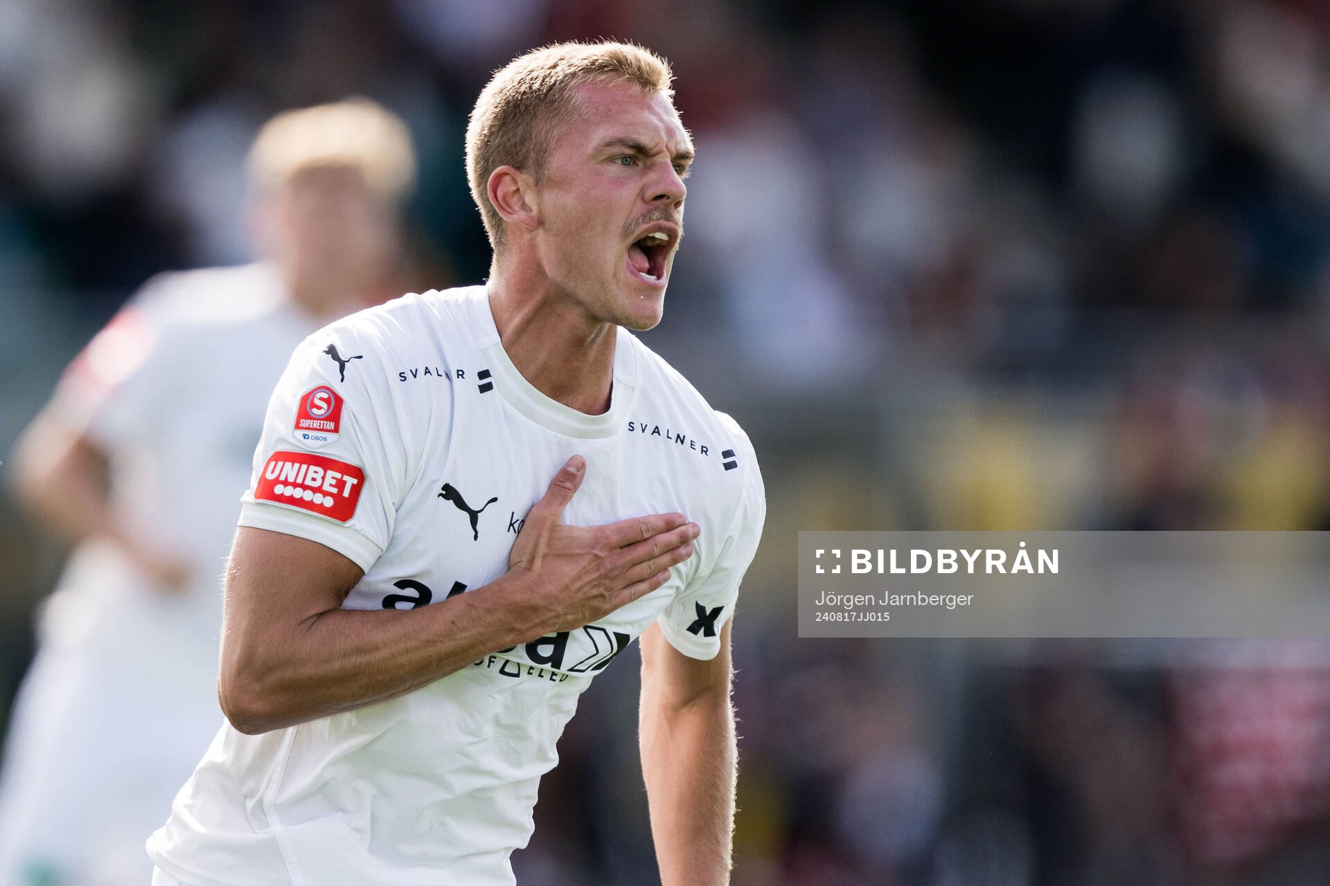 Helsingborgs Dennis Olsson jublar