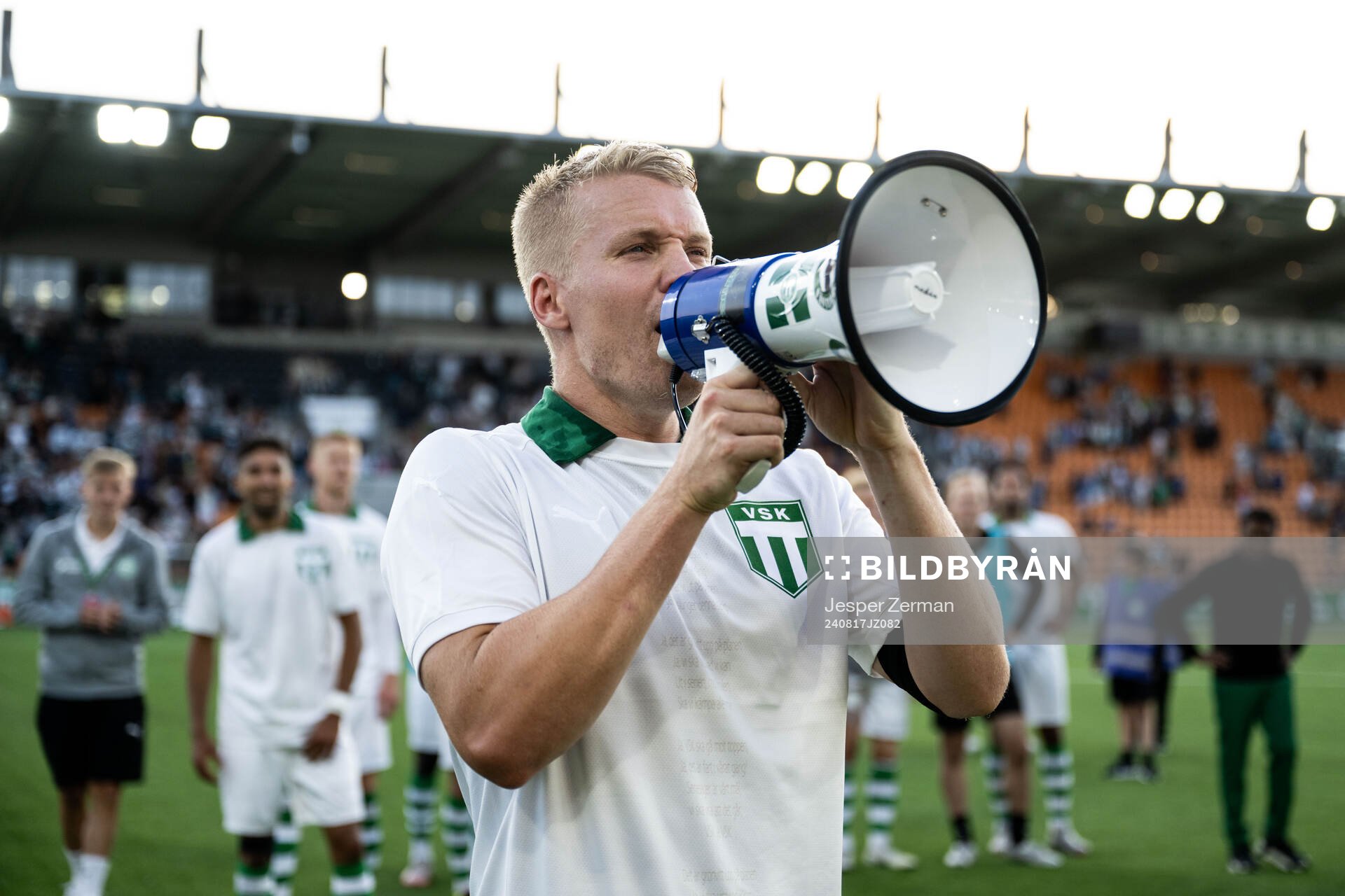 Västerås Simon Johansson jublar