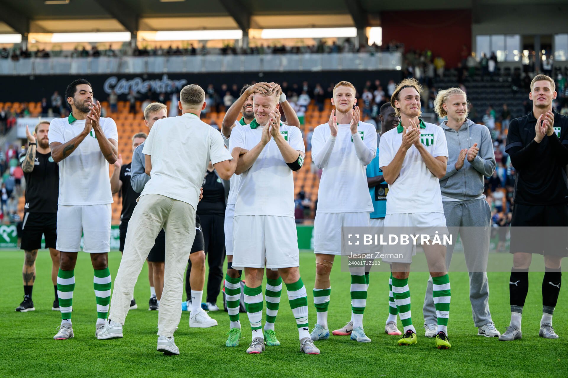 Västerås Simon Johansson jublar