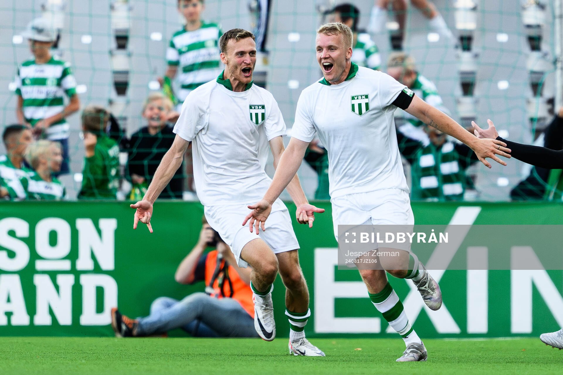 Västerås Simon Johansson jublar