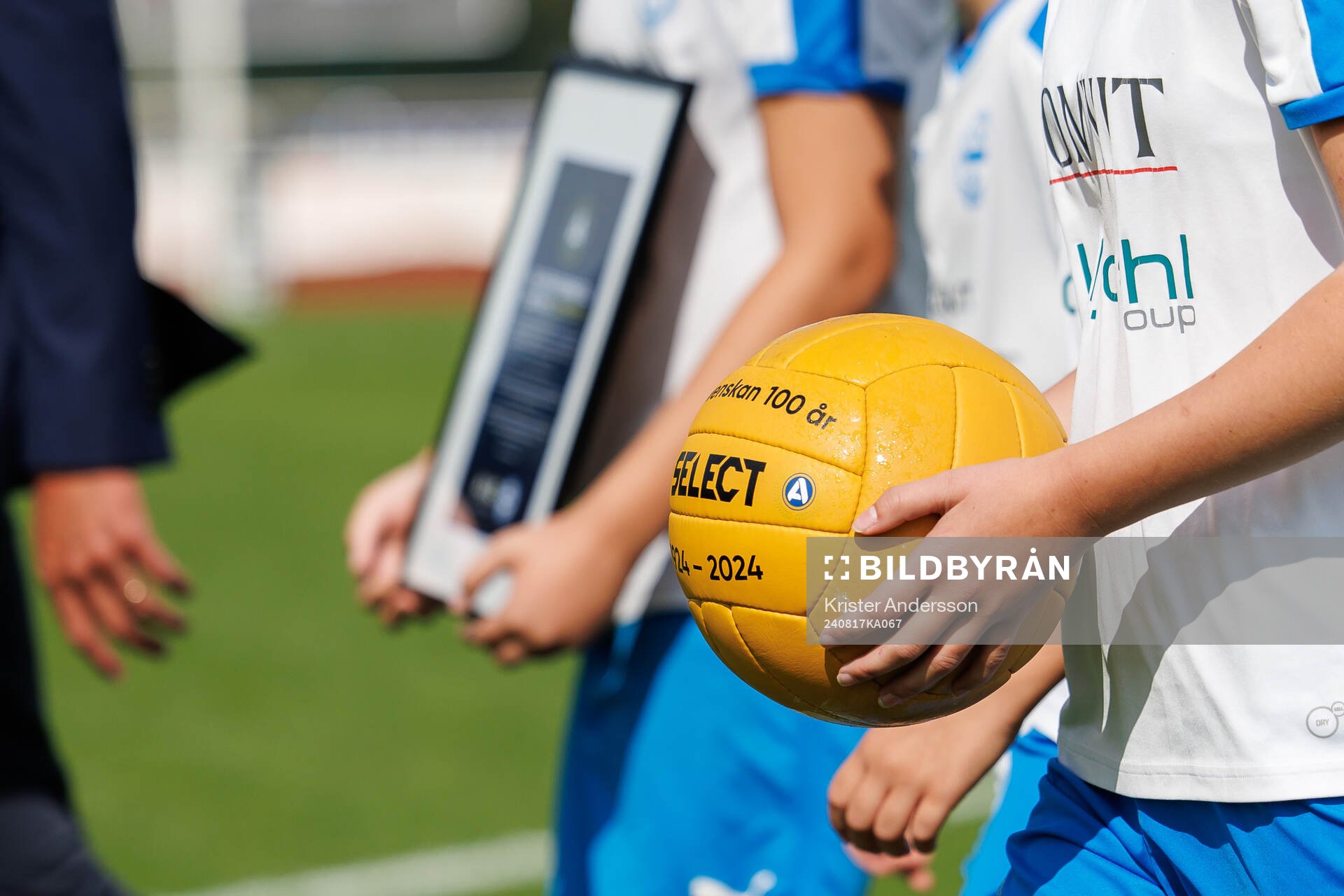 Värnamo mottar en jubileumsboll för att fira Allsvenskan