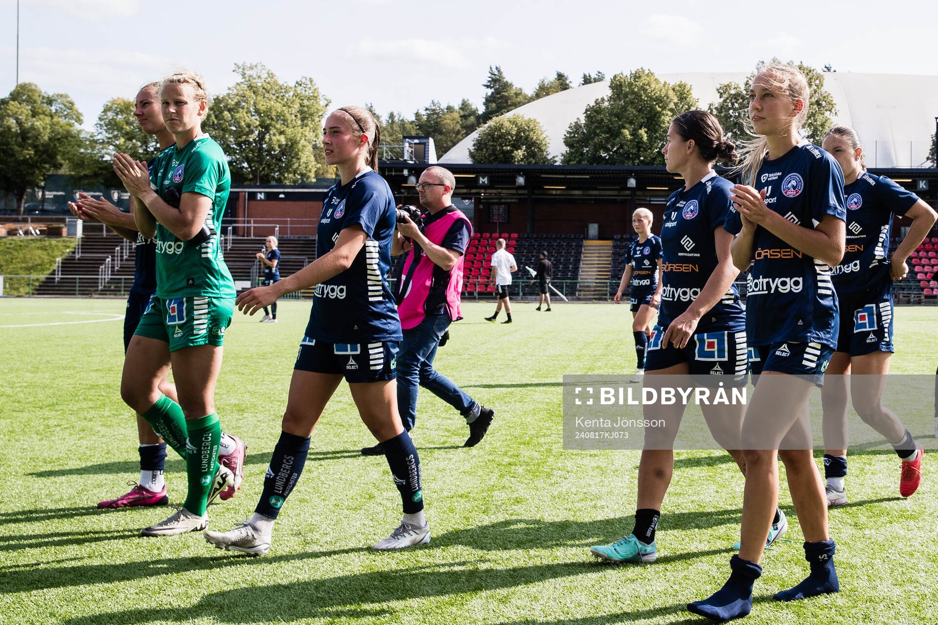Linköpings Sara Eriksson deppar med lagkamrater