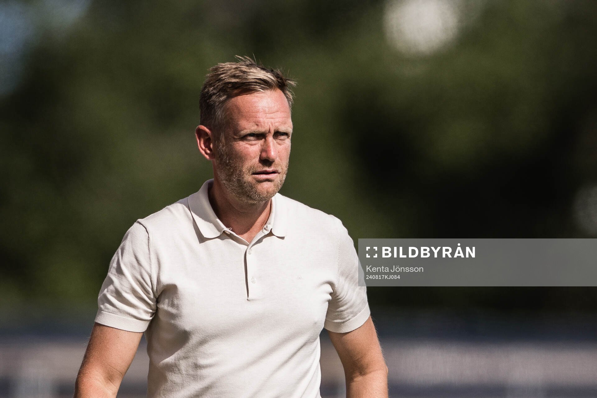 Hammarbys tränare Martin Sjögren