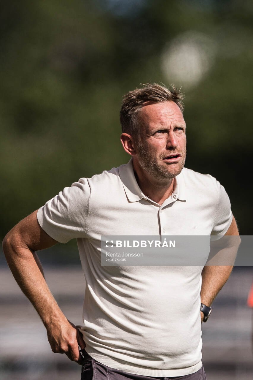 Hammarbys tränare Martin Sjögren