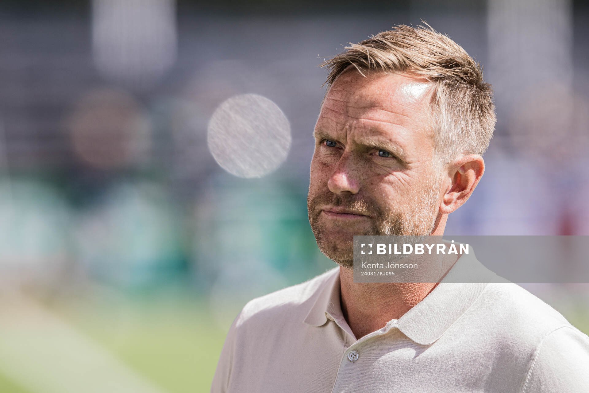 Hammarbys tränare Martin Sjögren