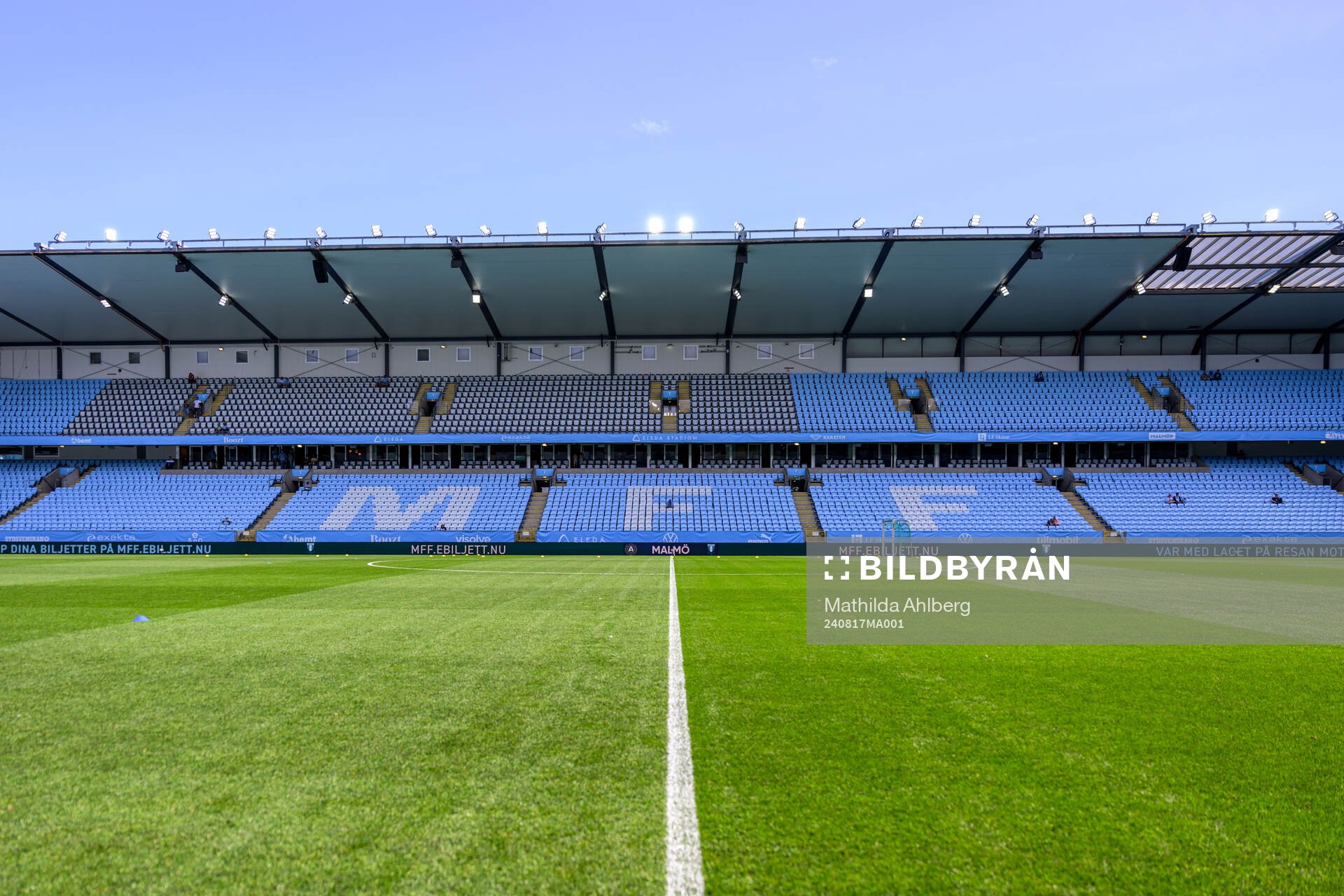 Interiör av Eleda Stadion