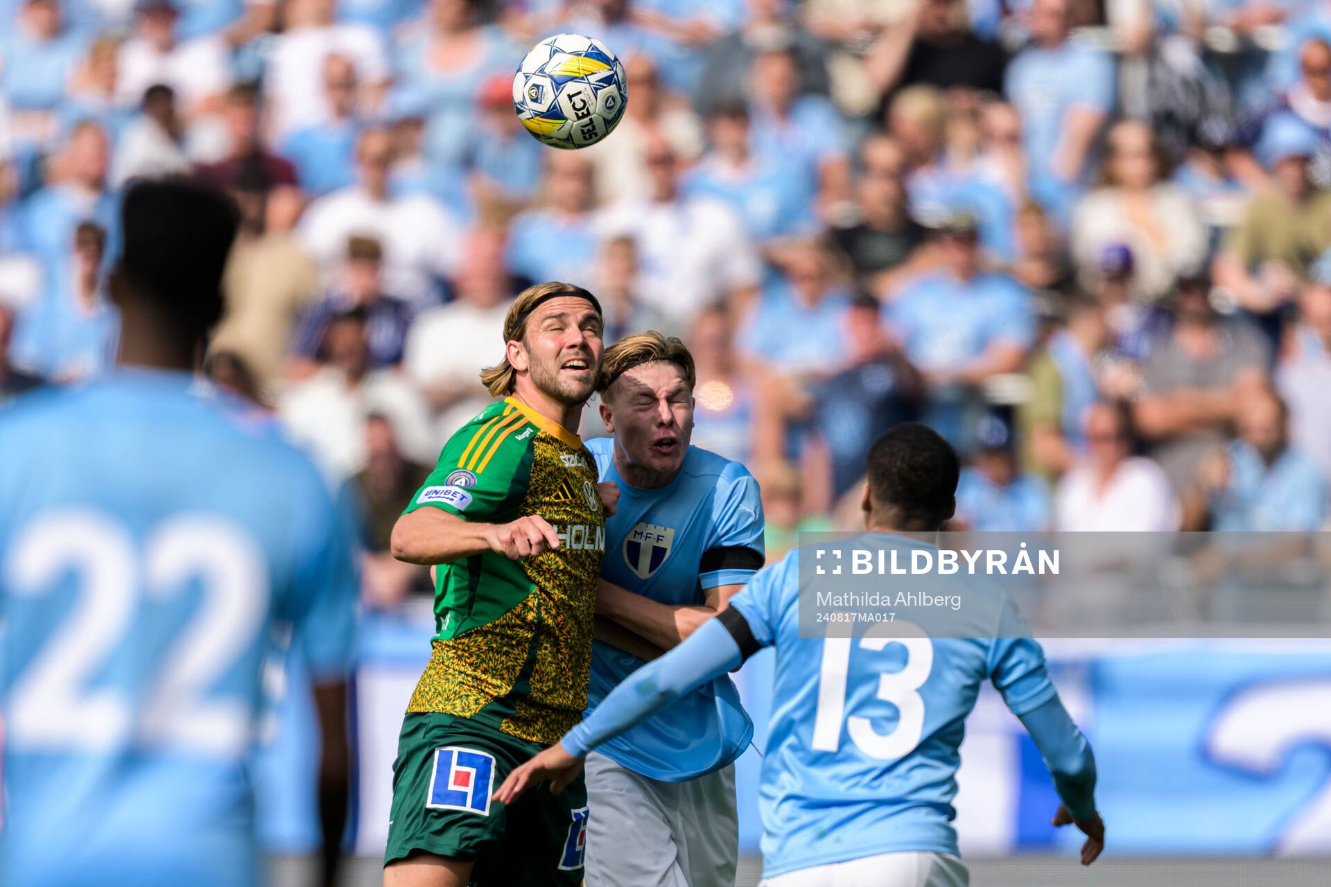 IFK Norrköpings Christoffer Nyman och Malmö FFs Nils