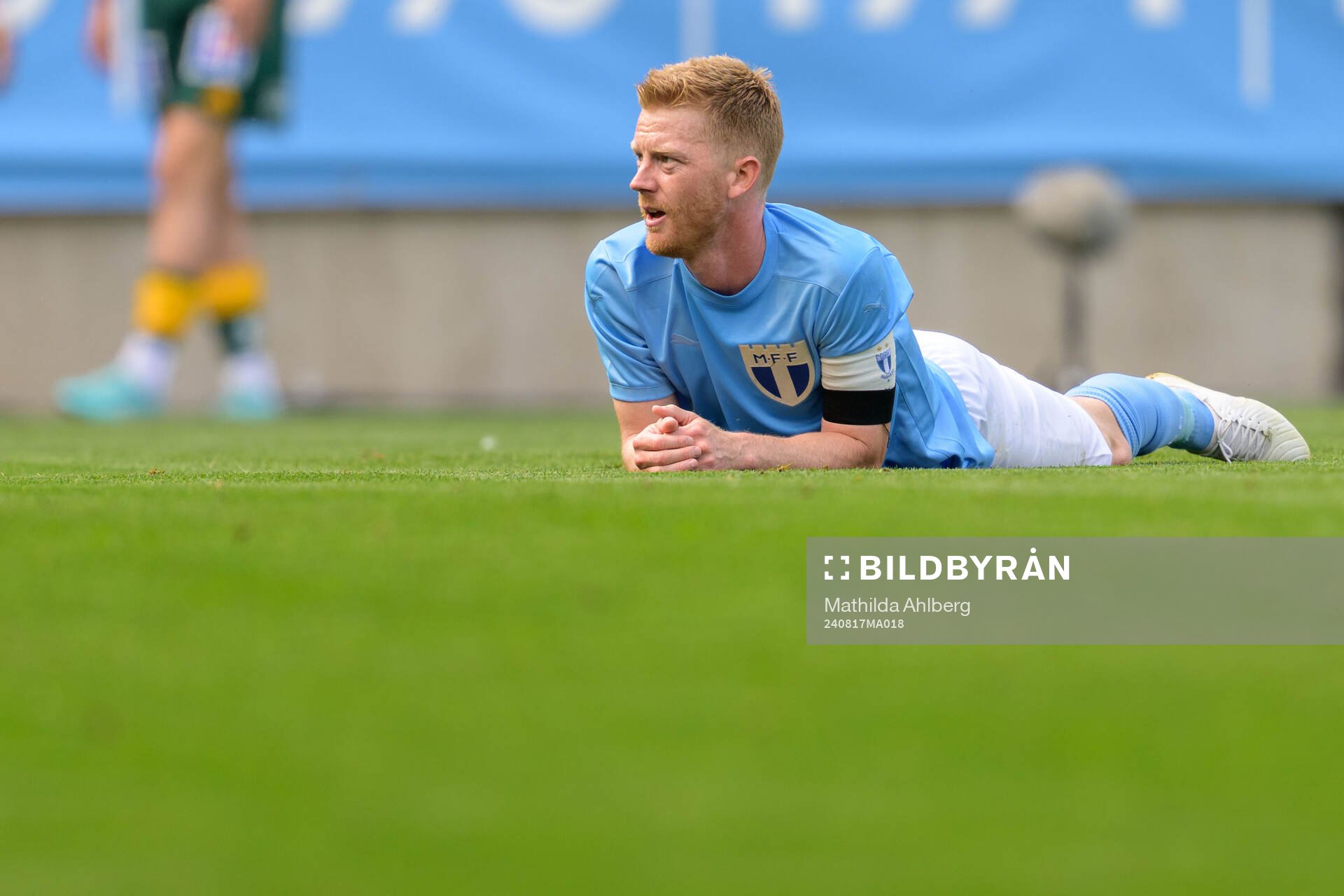 Malmö FFs Anders Christiansen deppar