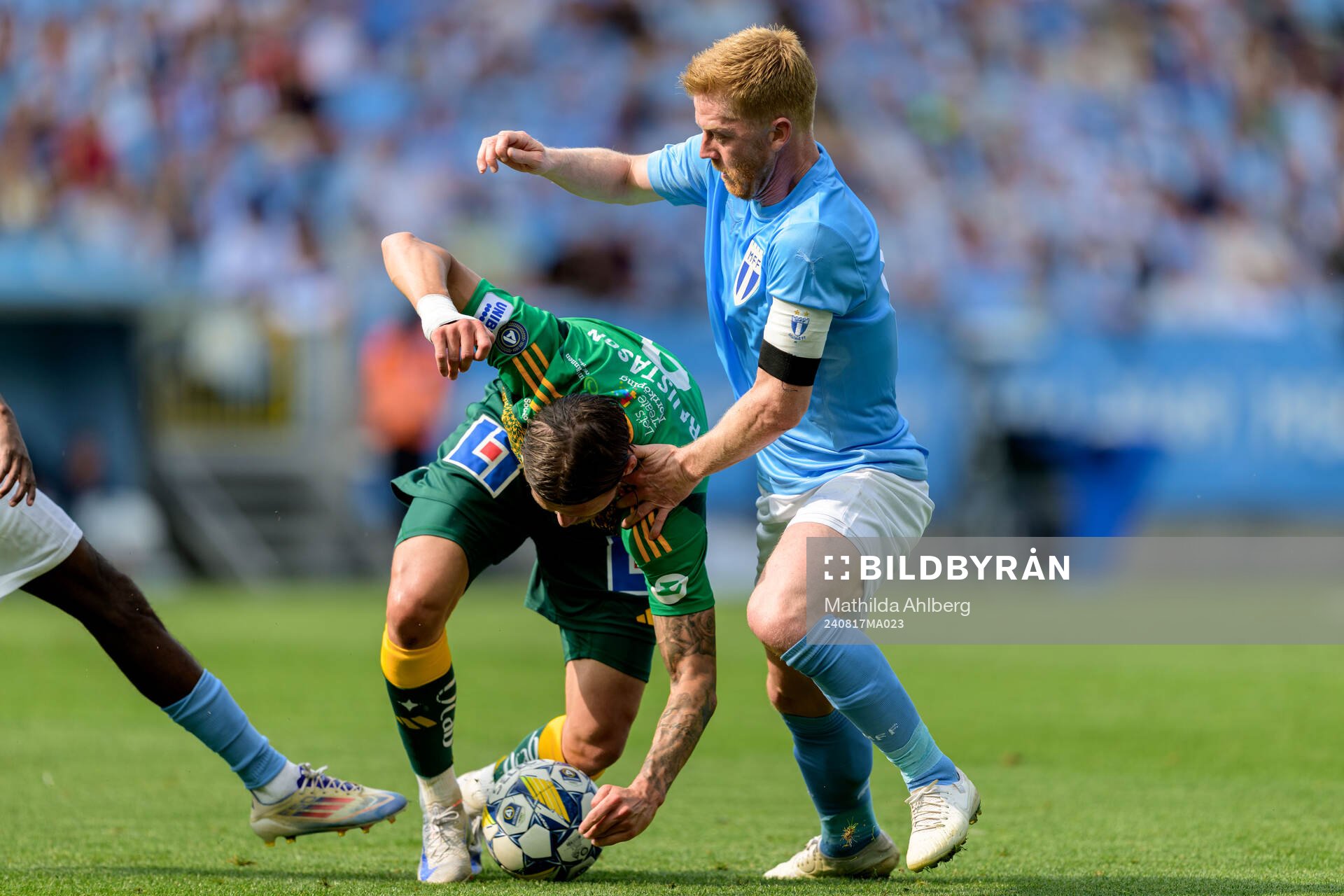 IFK Norrköpings Arnor Traustason och Malmö FFs Anders
