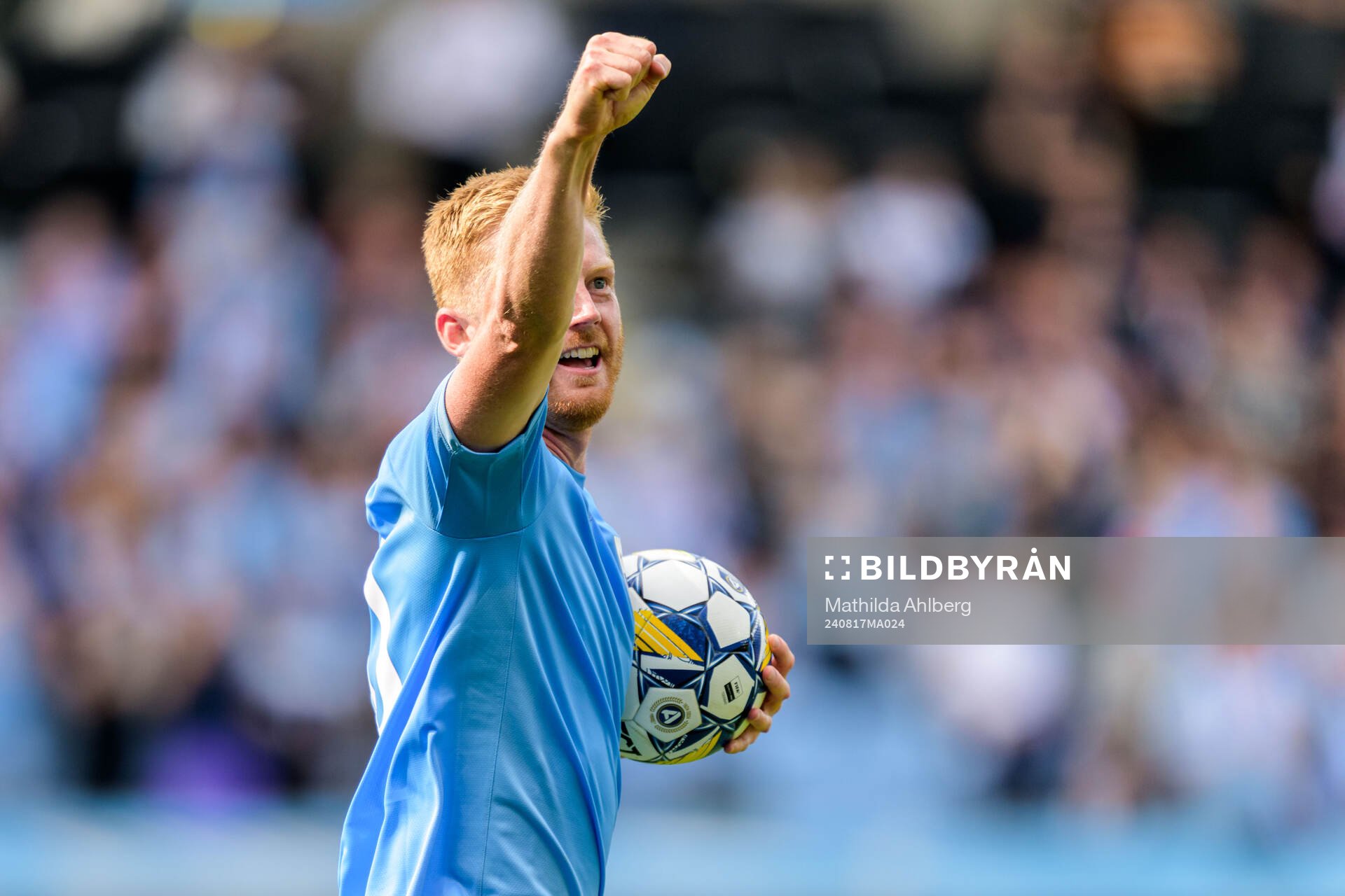 Malmö FFs Anders Christiansen jublar