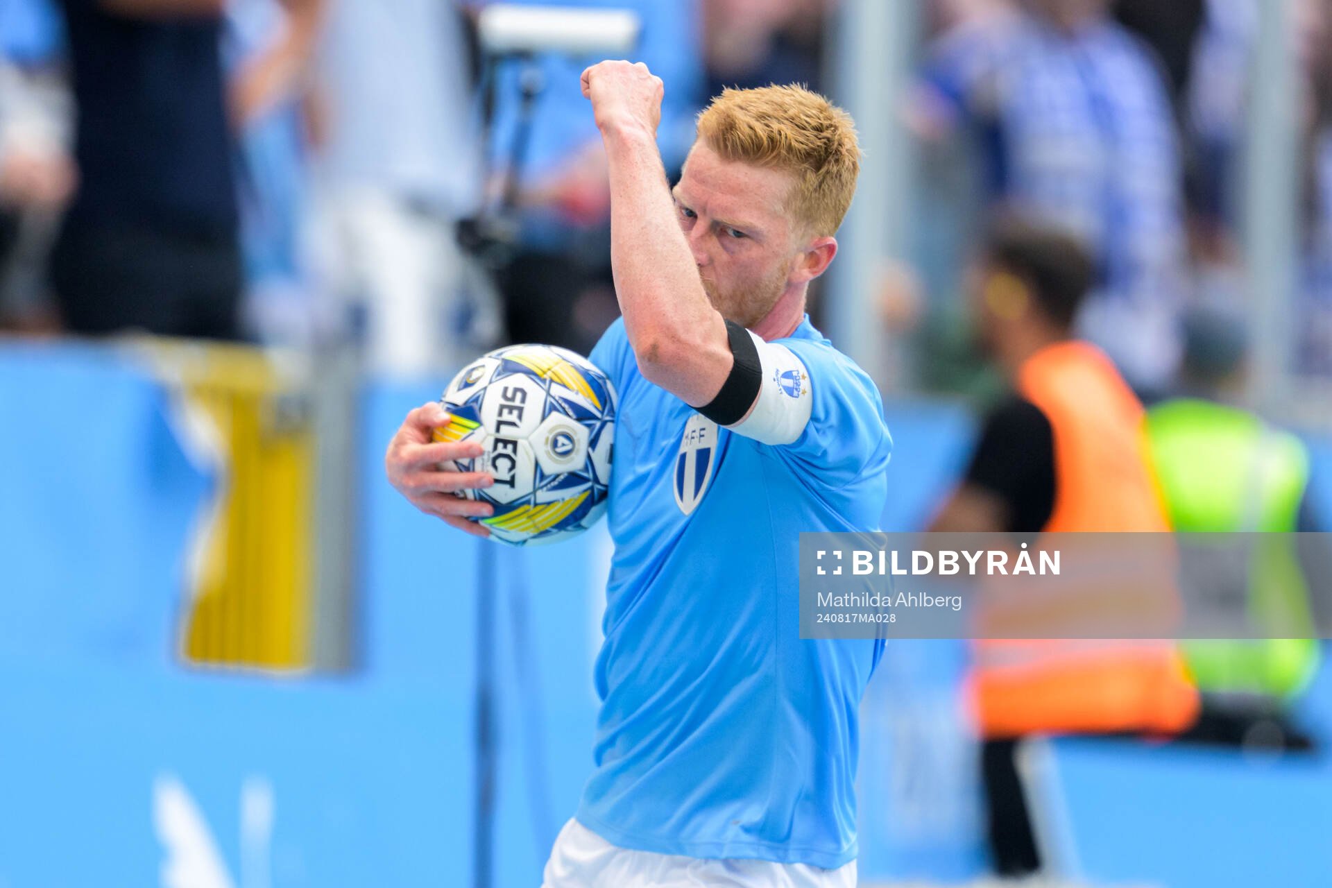 Malmö FFs Anders Christiansen jublar