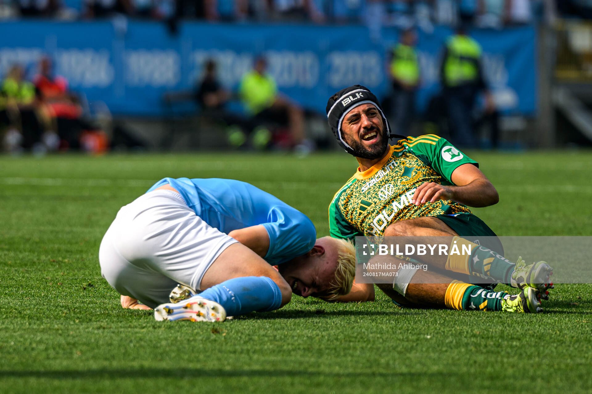 Malmö FFs Otto Rosengren och IFK Norrköpings Kristoffer