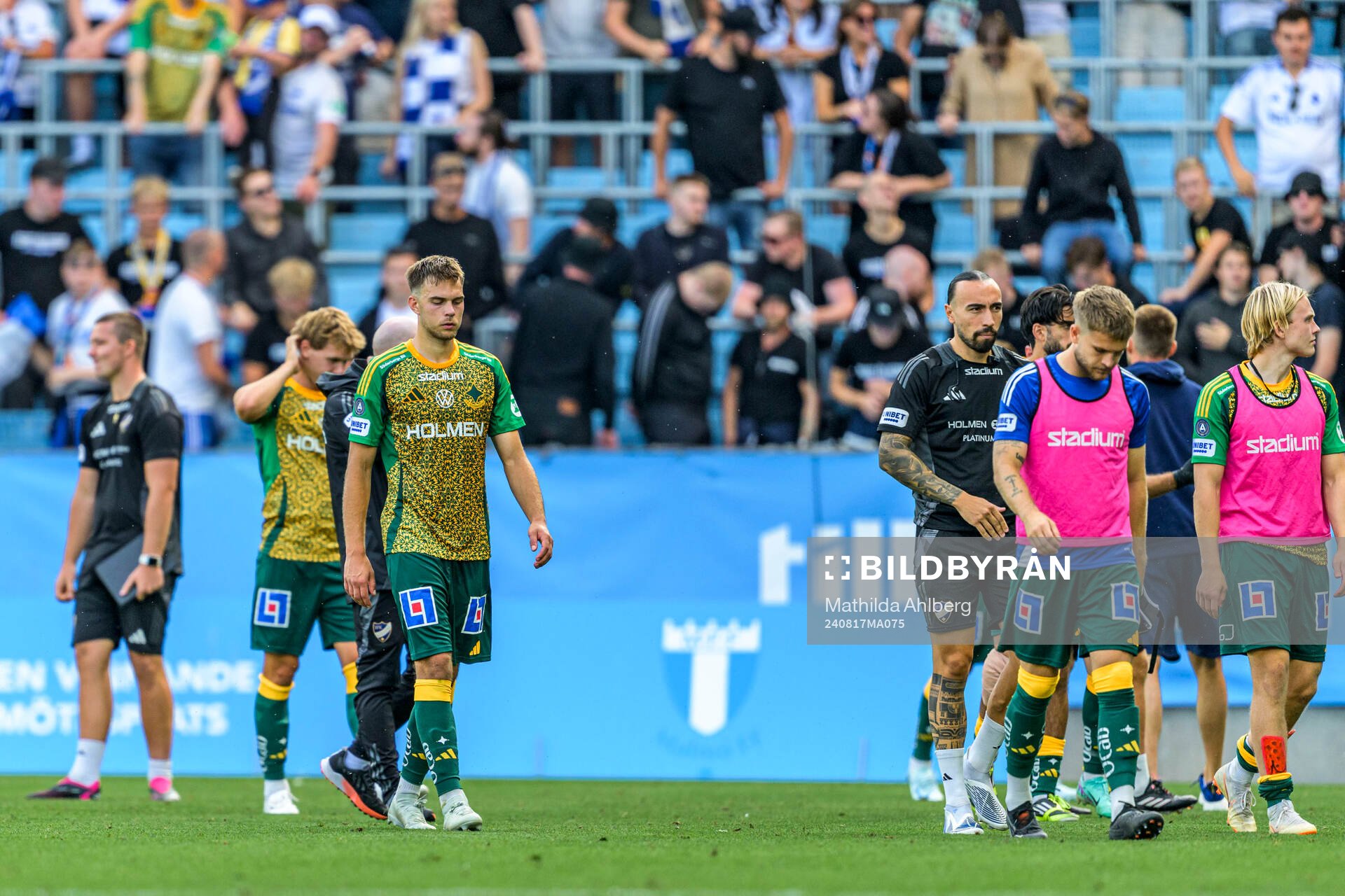 IFK Norrköpings spelare deppar