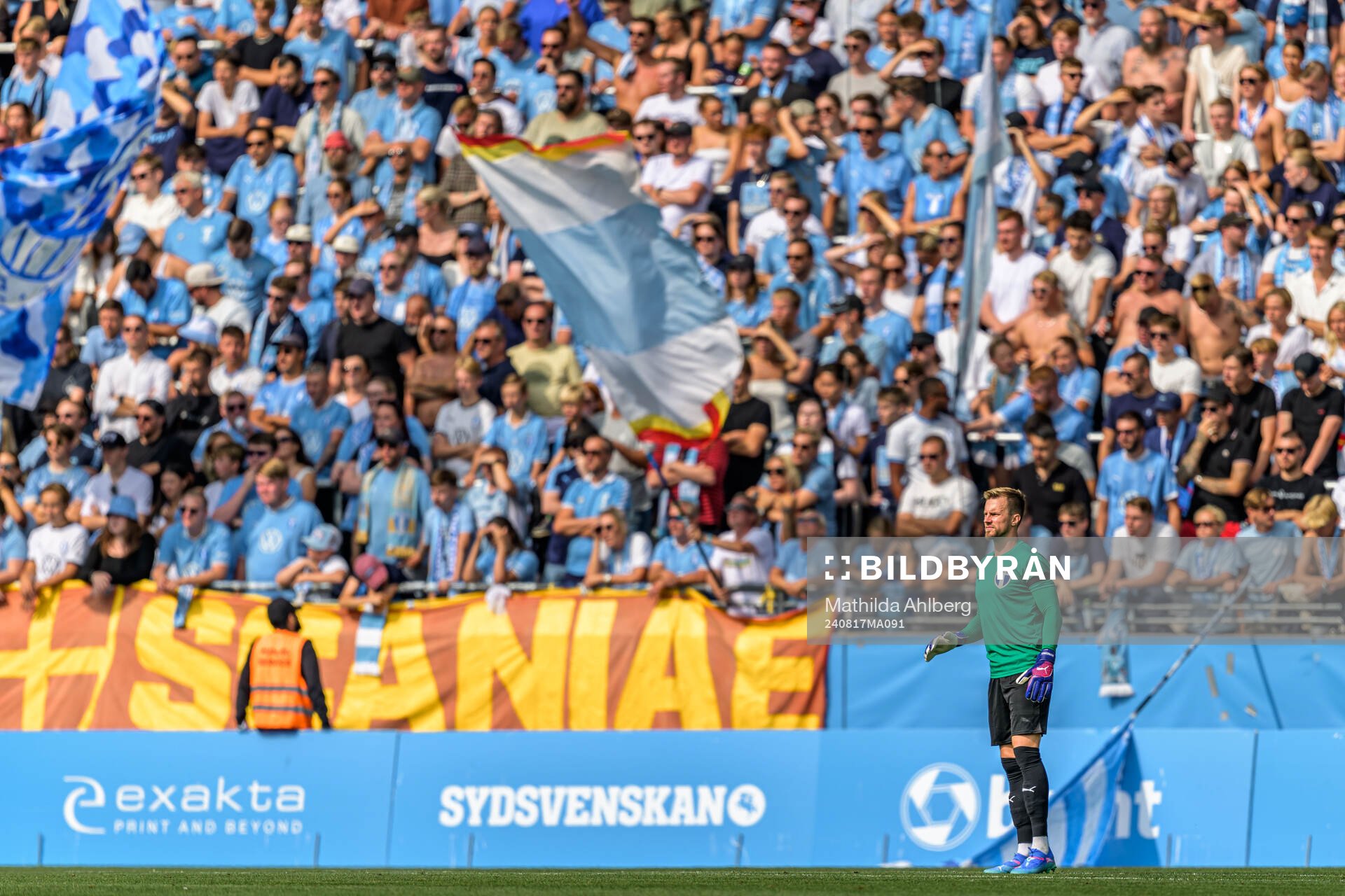 Malmö FFs målvakt Ricardo Friedrich