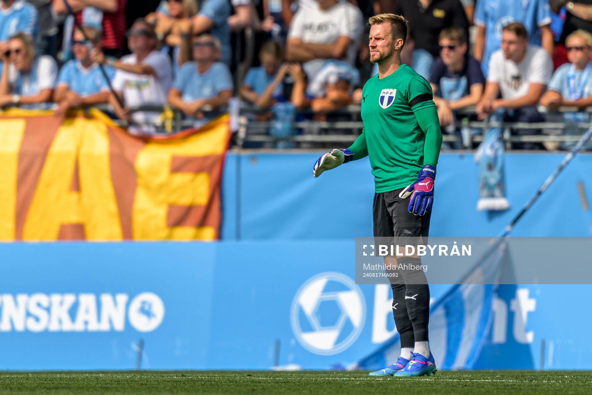 Malmö FFs målvakt Ricardo Friedrich