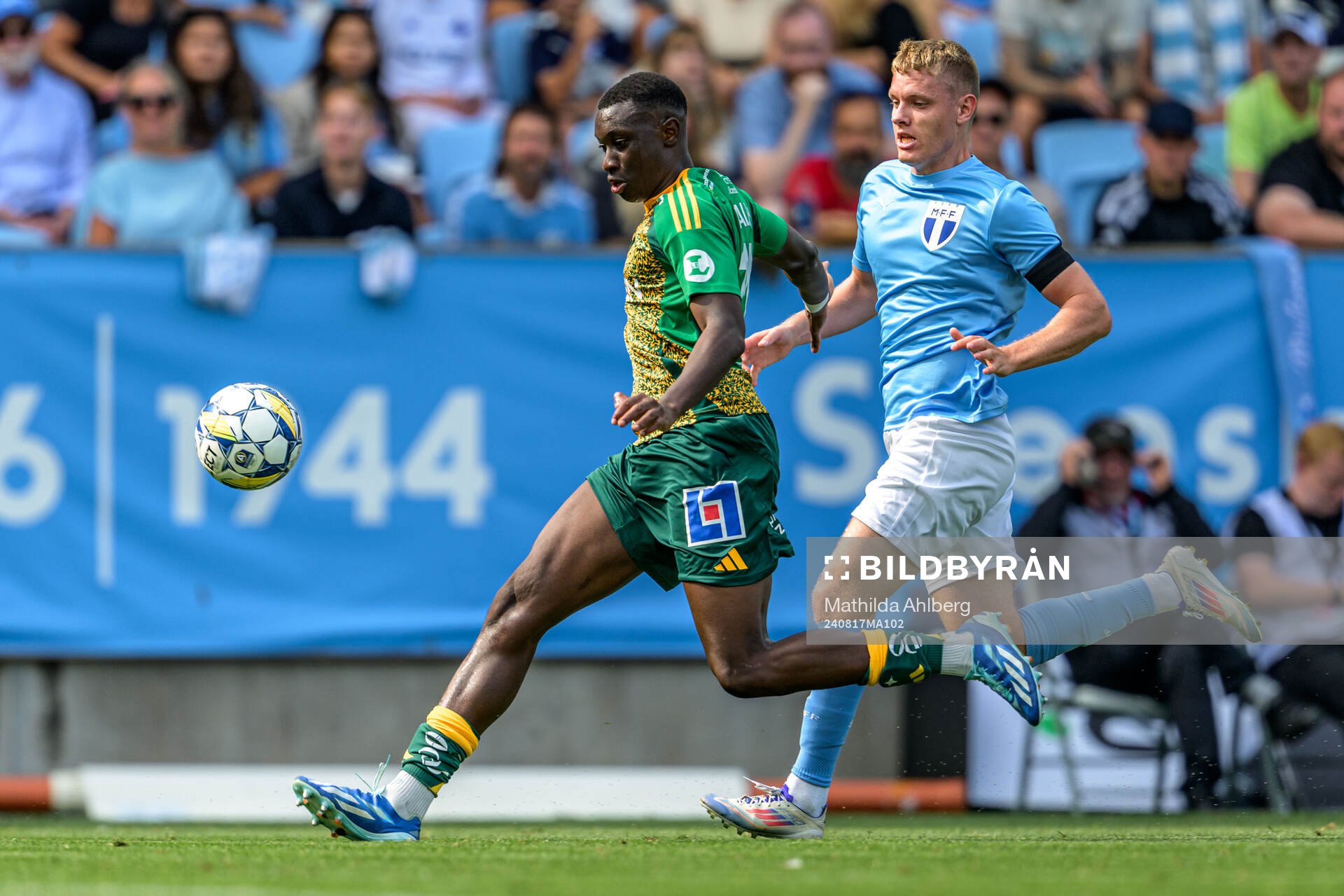 IFK Norrköpings Yahya Kalley och Malmö FFs Sebastian